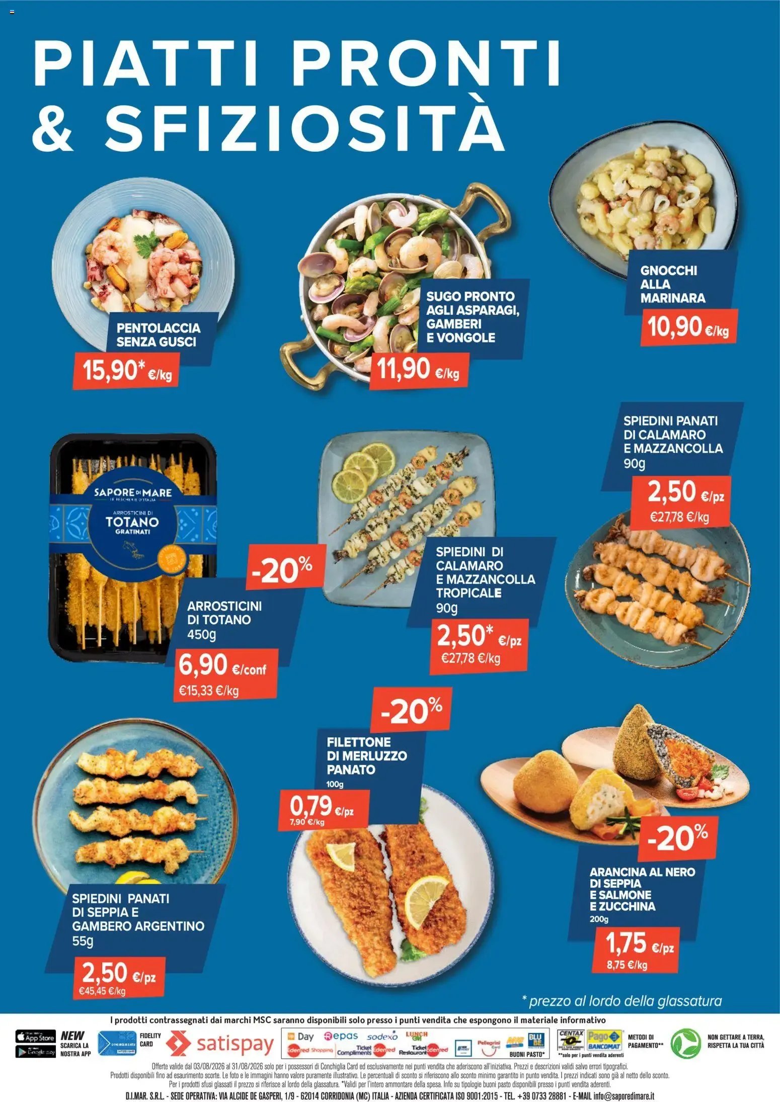 Sapore di Mare: Il Mare ad Agosto Conviene! da 3 agosto a 31 agosto di 2026 - Pagina del volantino 3