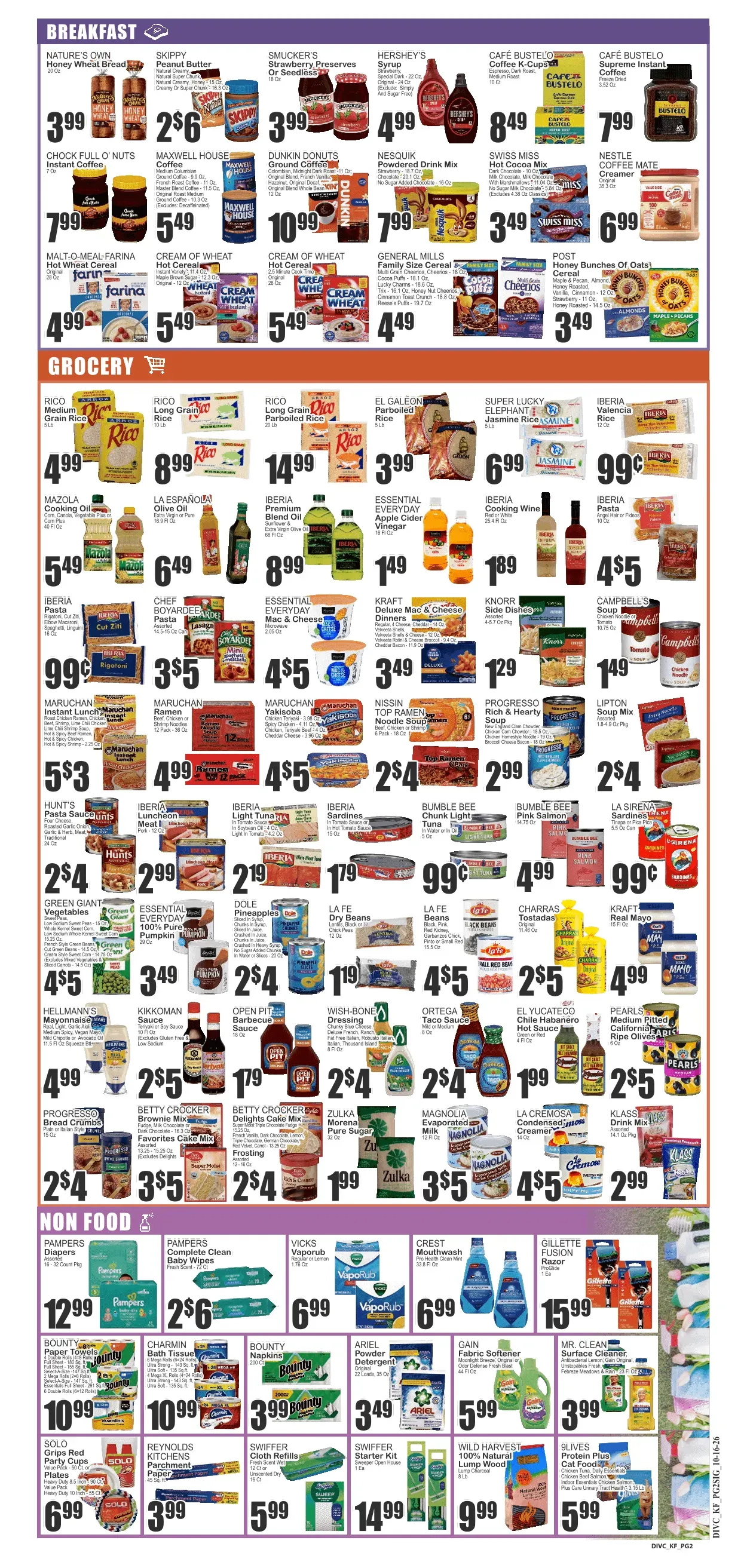 Weekly ad Current Key Food Fresh leaflet valid from Friday 10/23/2026 to Thursday 10/29/2026 from October 23 to October 29 2026 - Page 2