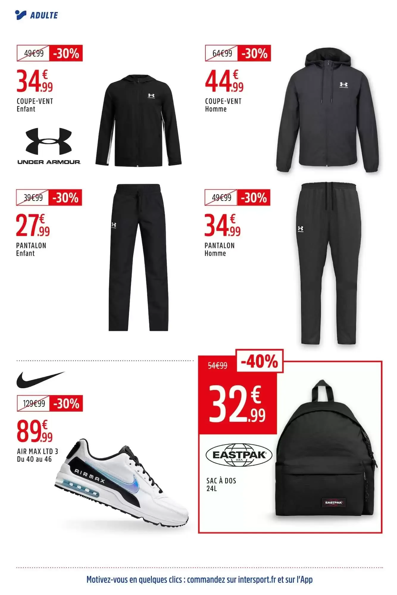 Intersport - Engagés pour une rentrée moins chère du 3 août au 16 août 2026 - Catalogue page 2