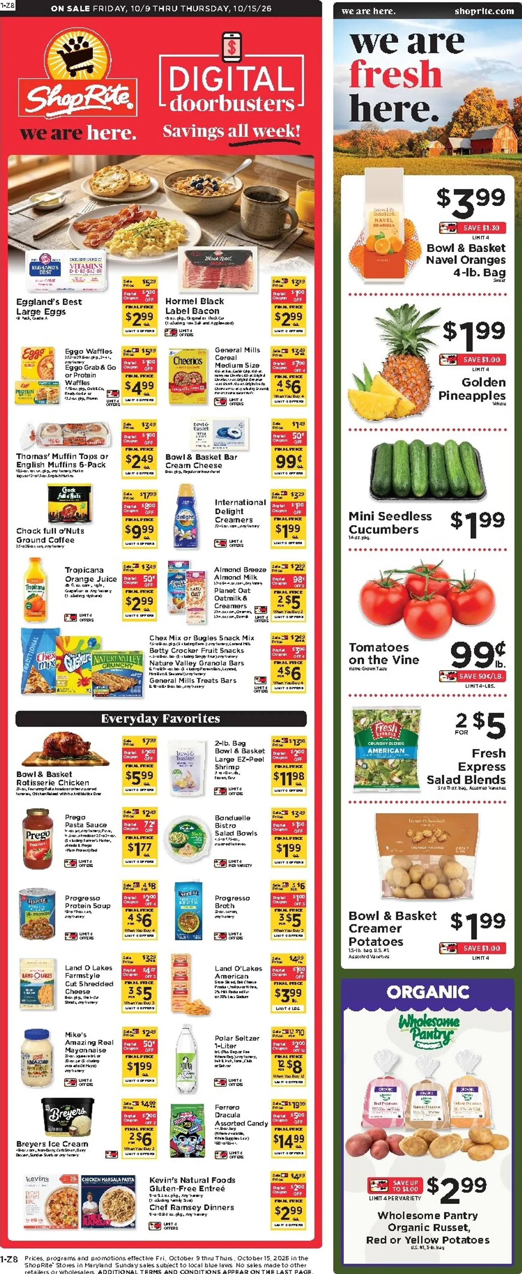 Weekly ad DIGITAL doorbusters Savings all week. from October 9 to October 15 2026 - Page 2