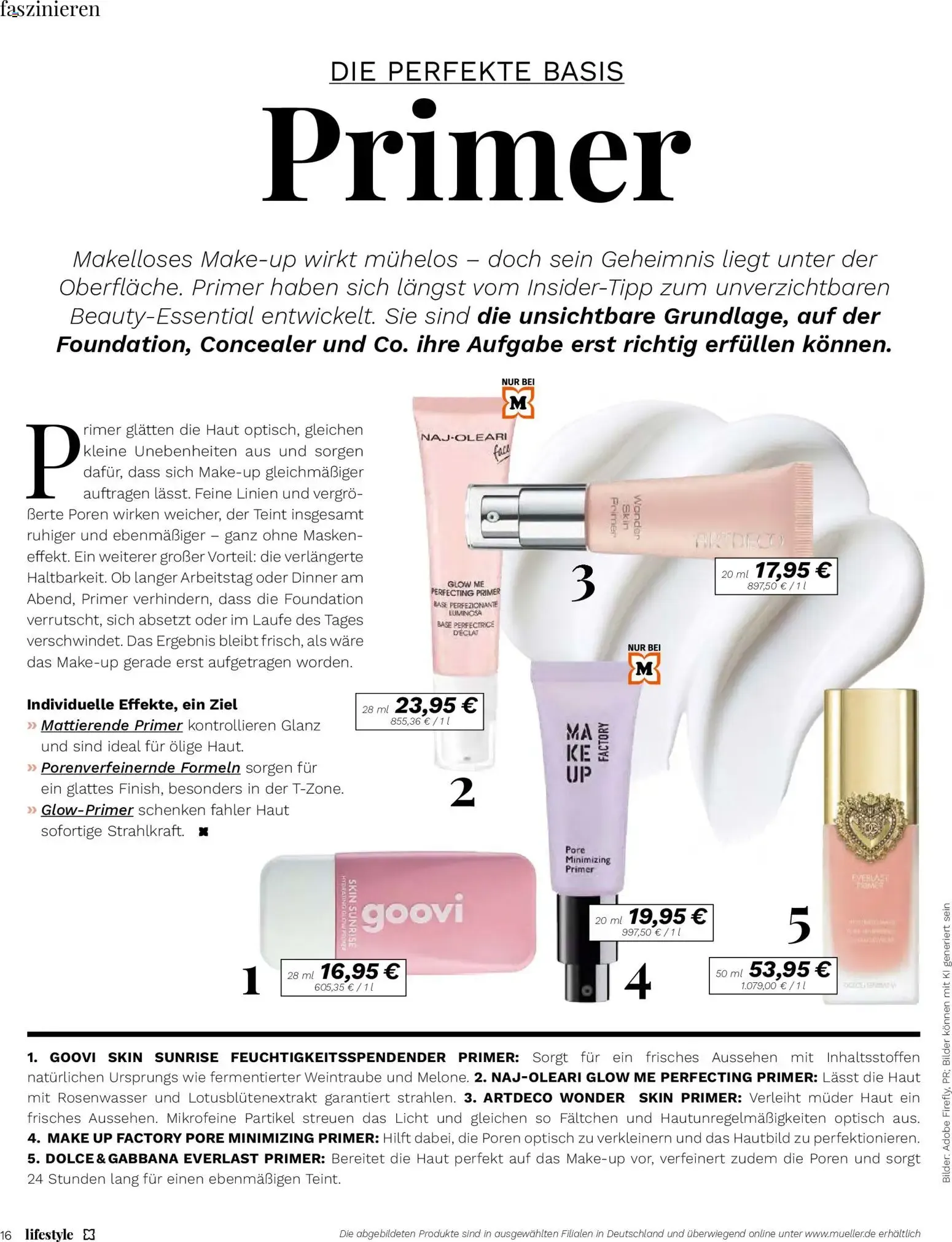 Müller lifestyle von 5. Mai bis 30. Juni 2026 - Prospekt seite 16