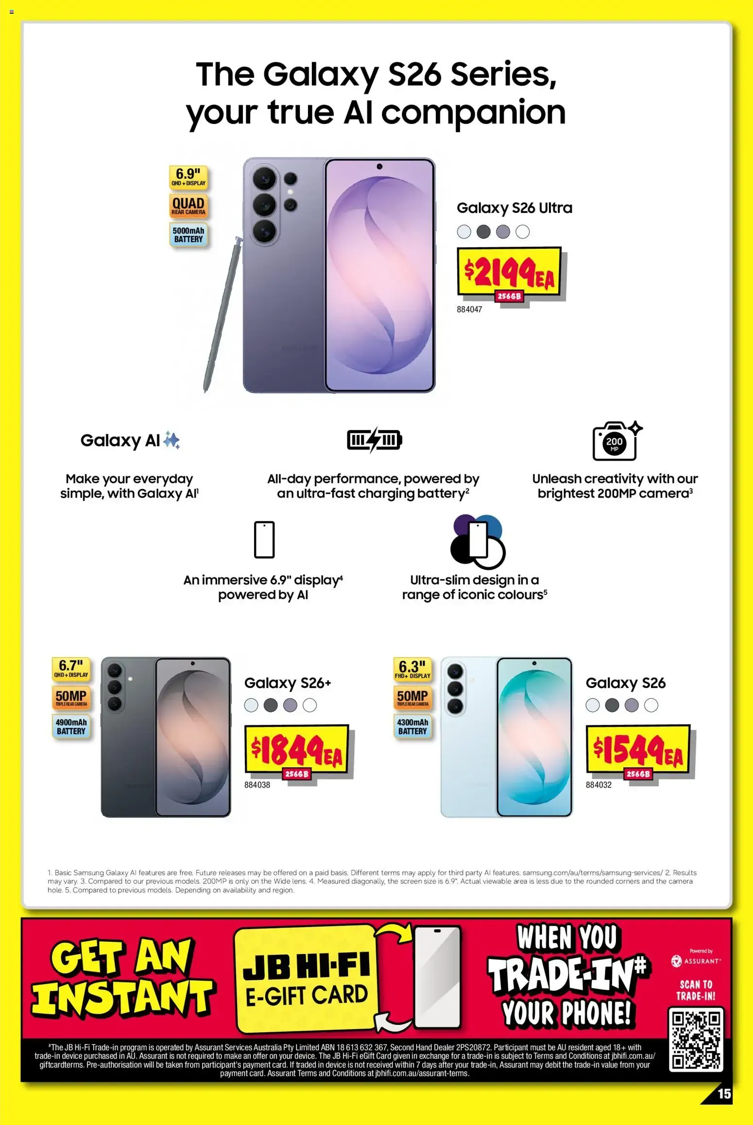 JB Hi-Fi Samsung Galaxy Z Fold8 Ultra | Fold8 Pre-order - Catalogue valid from 23 July to 13 August 2026 - page 15
