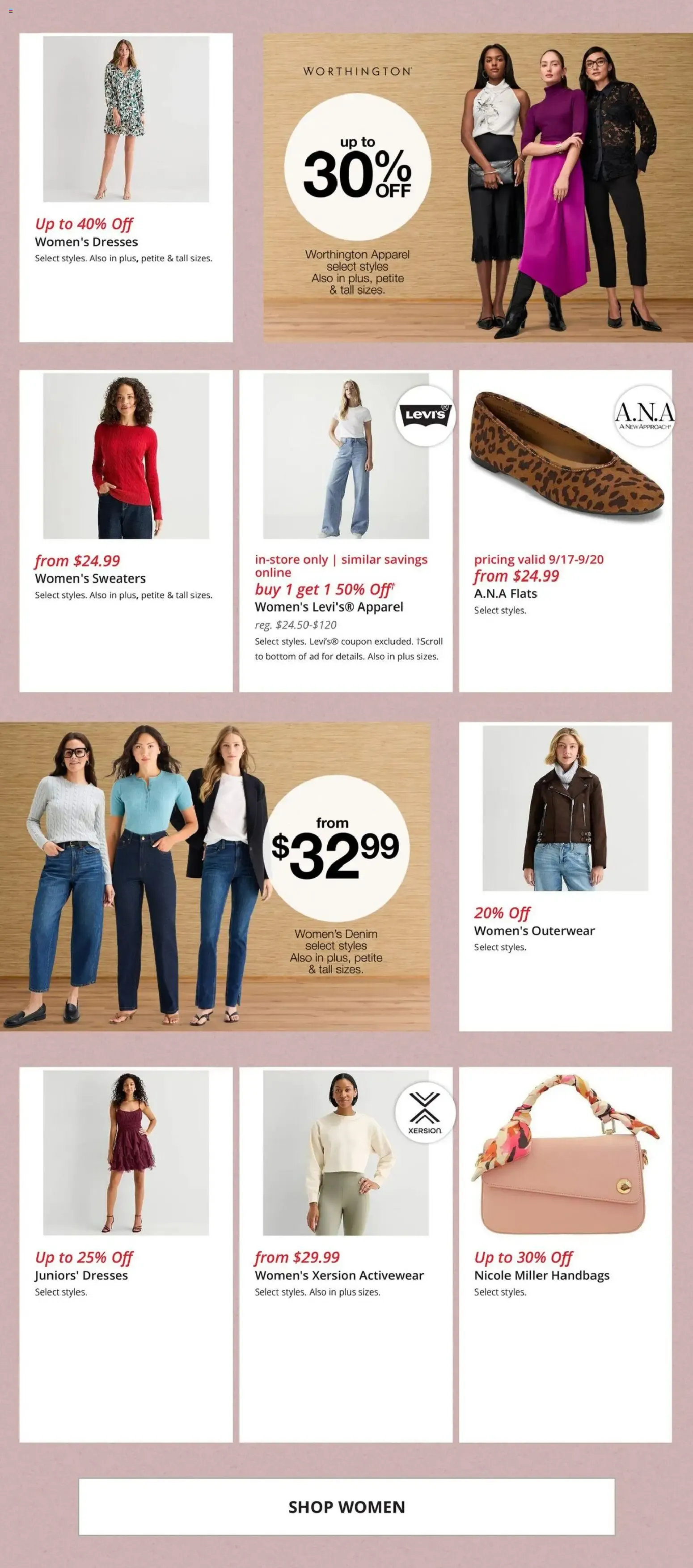 Weekly ad JCPenney Weekly Ad from 09/14/2026 - Flyer from September 14 to September 20 2026 - Page 3