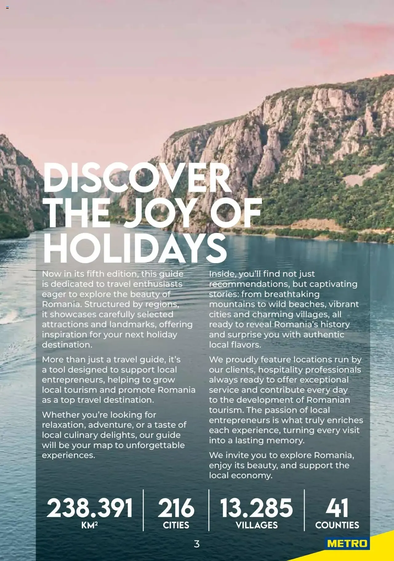 Catalog TRAVEL DREAM TOURISM GUIDE de la 1 ianuarie până la 31 decembrie 2026 - Revista Pagina 3