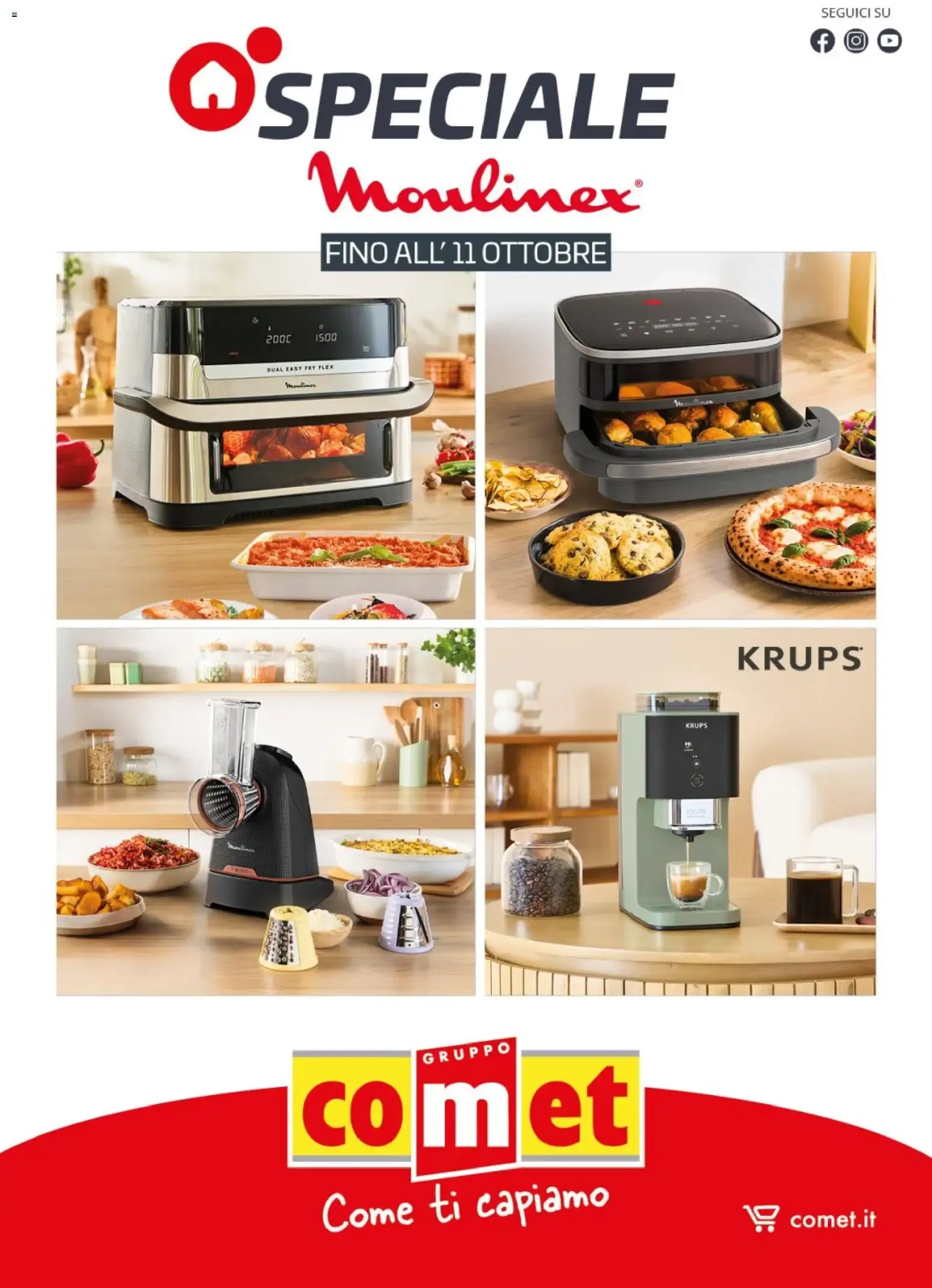 Nuovo Comet volantino Moulinex Krups dal 10/09/2026 > offerte anteprima 🛍️