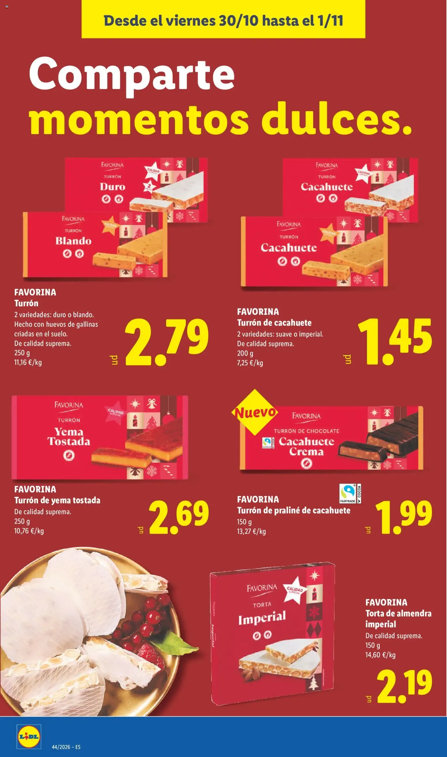 Catálogo de Lidl folleto del 26/10/2026 | Ofertas 26 de octubre al 1 de noviembre 2026 - Página 42