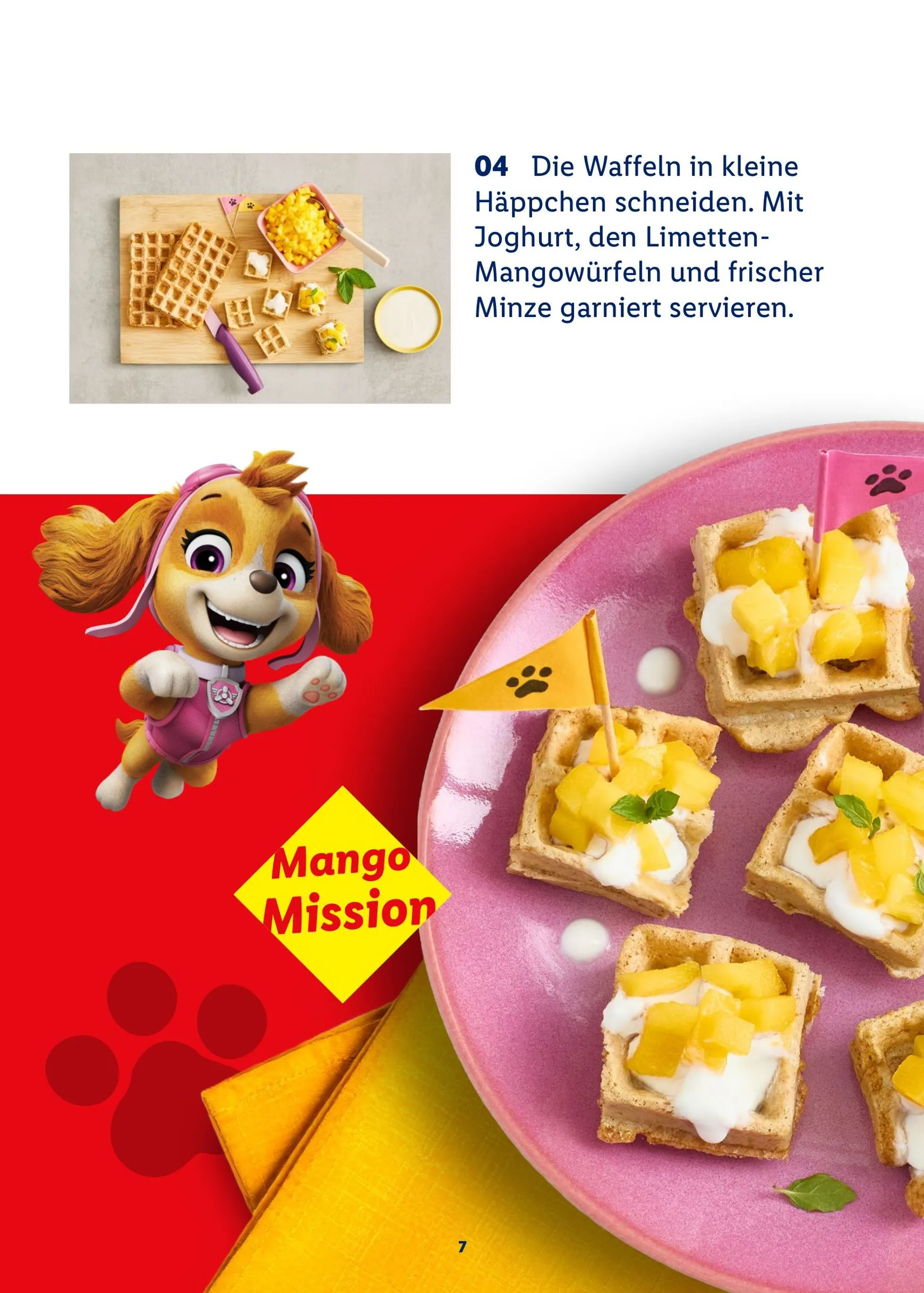 PAW Patrol Rezeptheft von 20. Juli bis 23. August 2026 - Prospekt seite 7