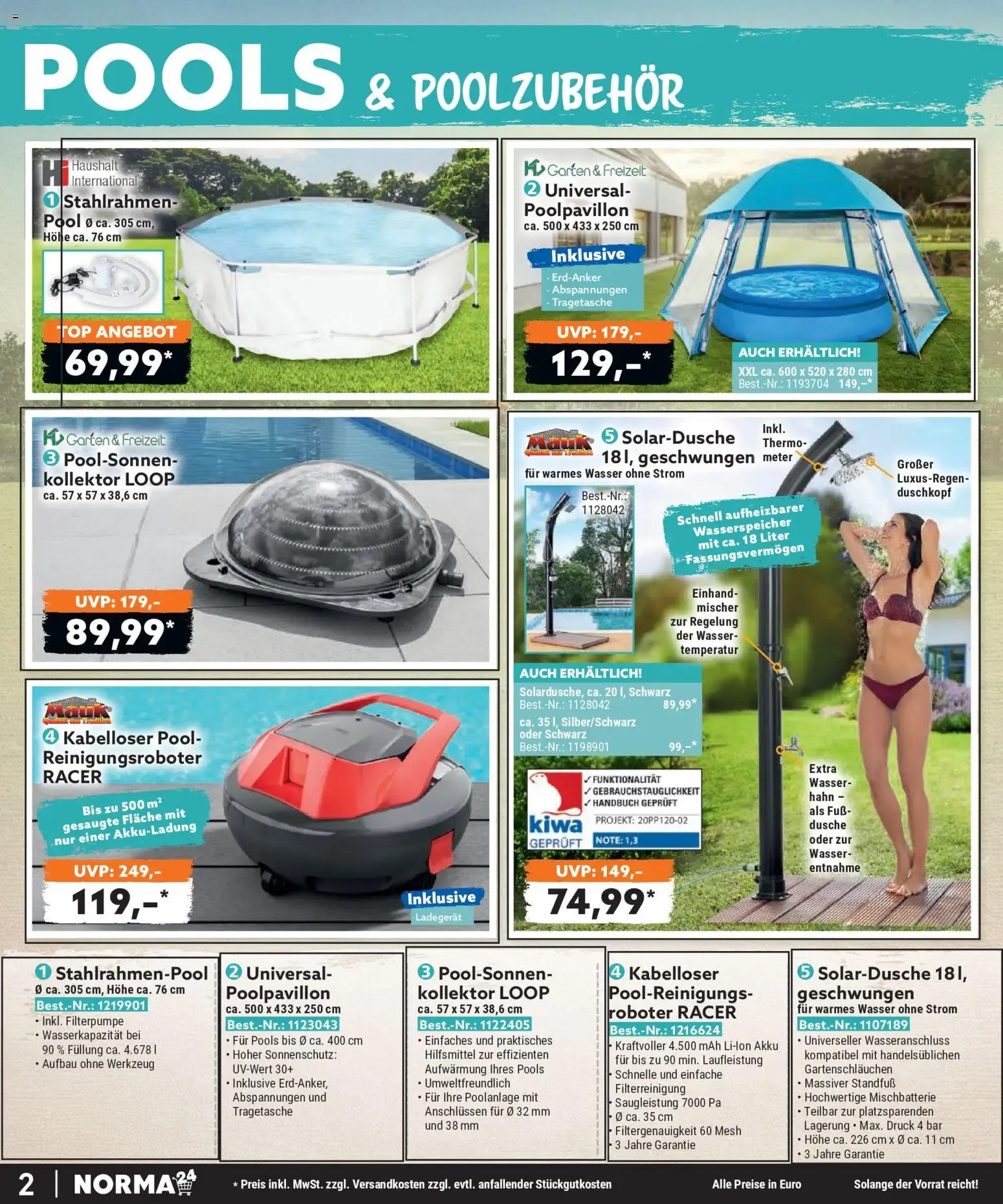 Norma Bestellmagazin Juli 2026 (ab 01.07.2026) zum blättern » Angebote von 1. Juli bis 31. Juli 2026 - Prospekt seite 2