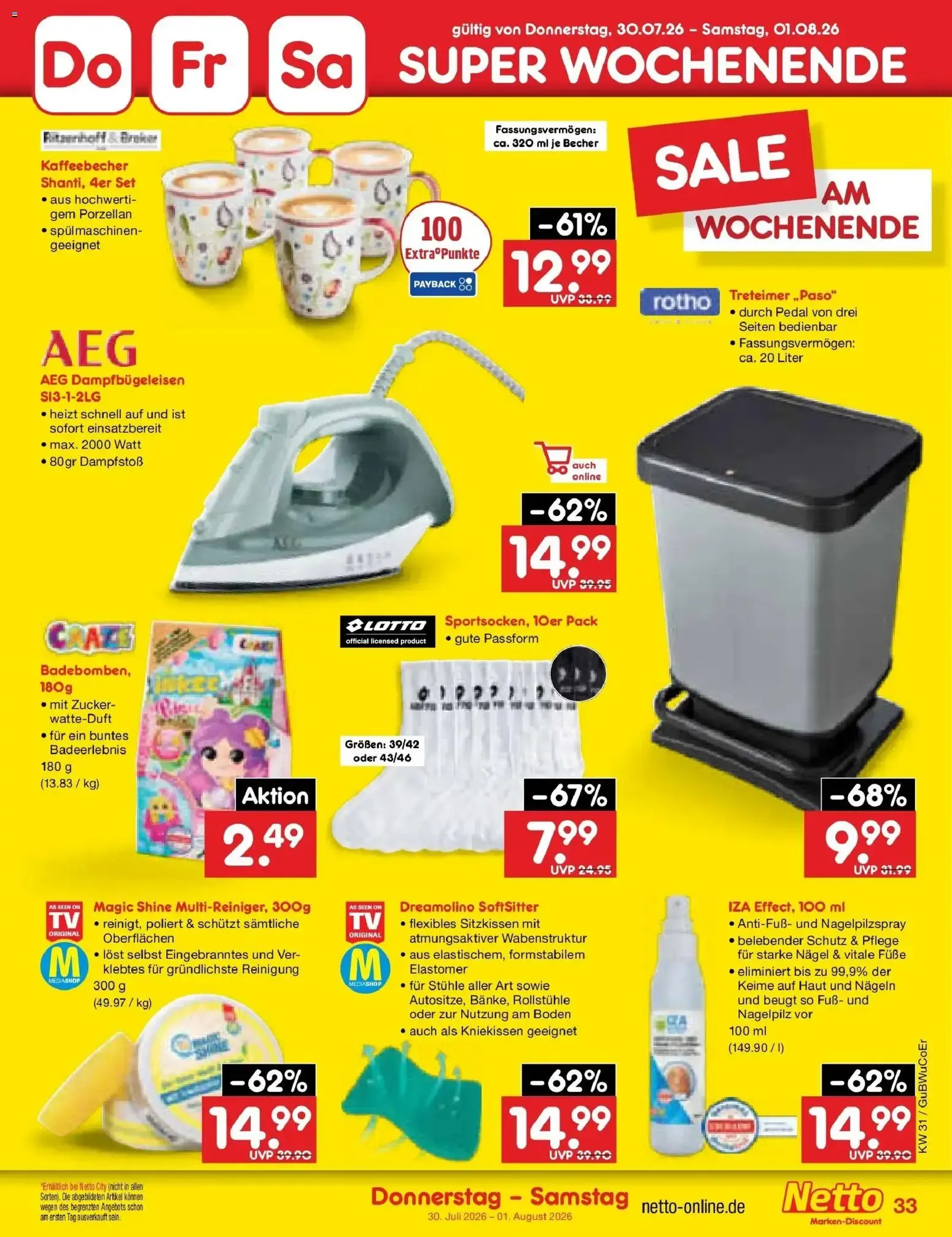 Netto Marken-Discount Prospekt Leipzig (ab 27.07.2026) » Angebote von 27. Juli bis 1. August 2026 - Prospekt seite 50