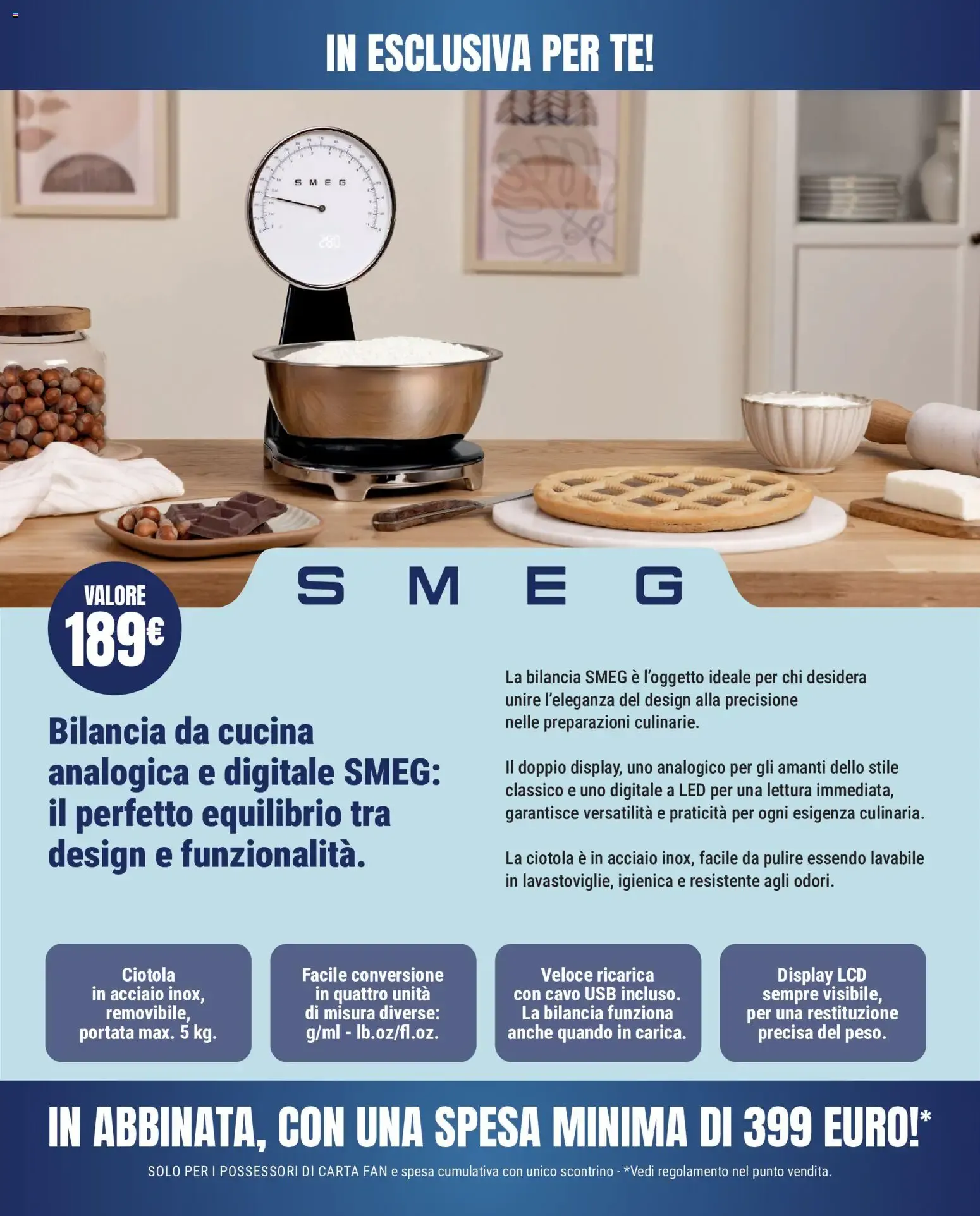 ABBINATA IN CUCINA FIRMATA SMEG da 17 settembre a 30 settembre di 2026 - Pagina del volantino 3