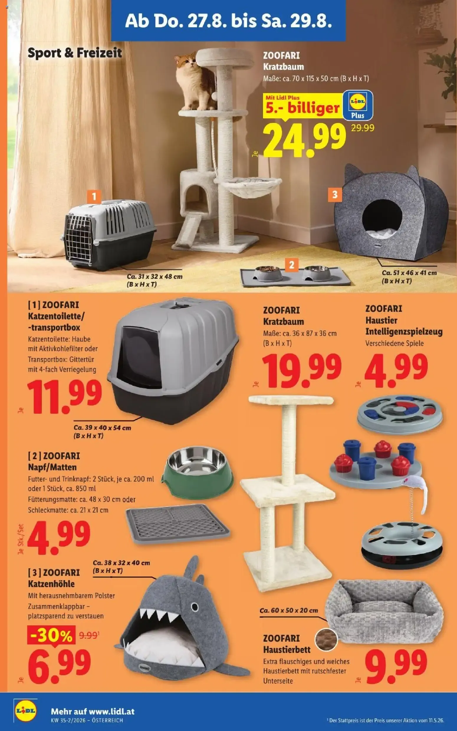Lidl - Flugblatt ab 27.08.2026 - Angebote ab donnerstag von 27. August bis 29. August 2026 - Flugblätt seite  22