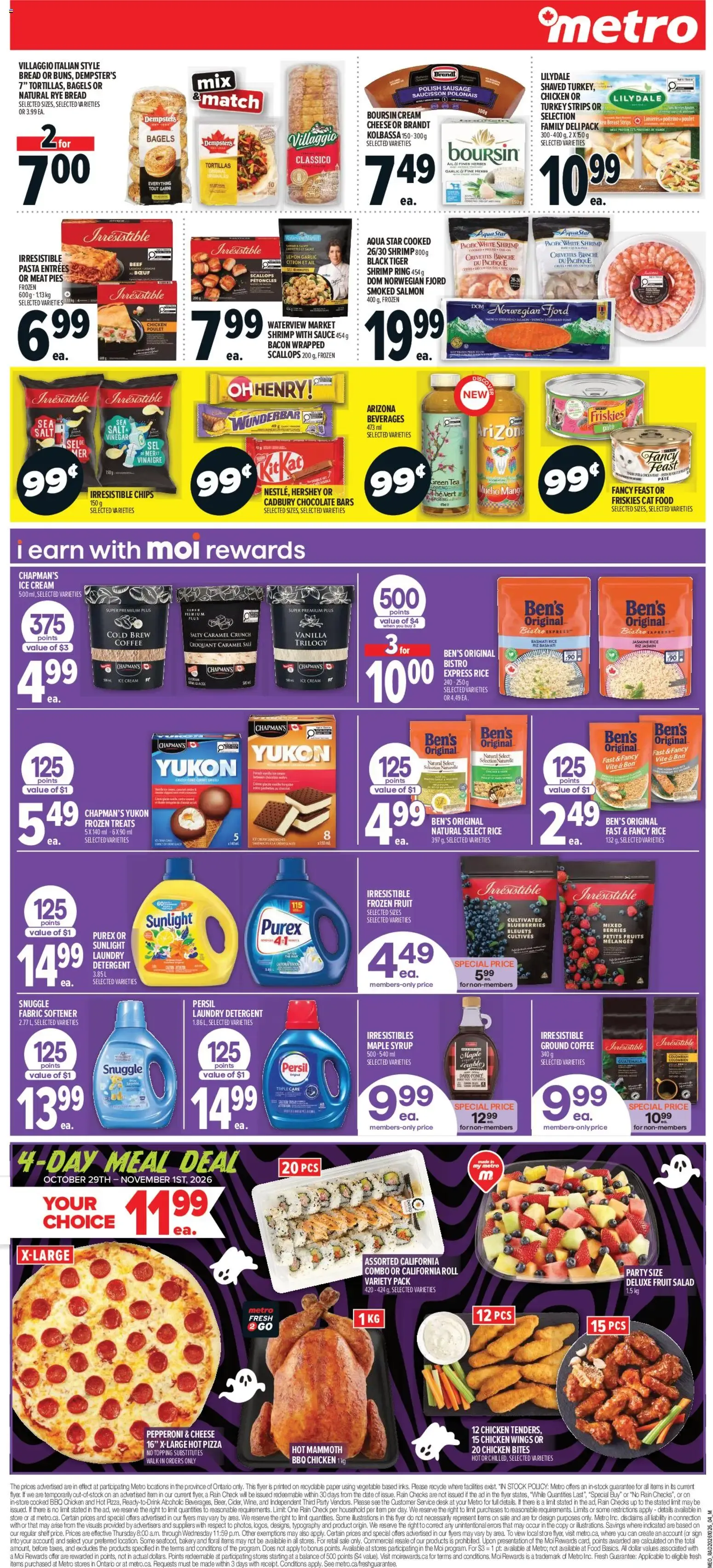 Metro weekly flyer / circulaire from Oct 29, 2026 > weekly specials & deals from October 29 to November 4 2026 - flyer page 2