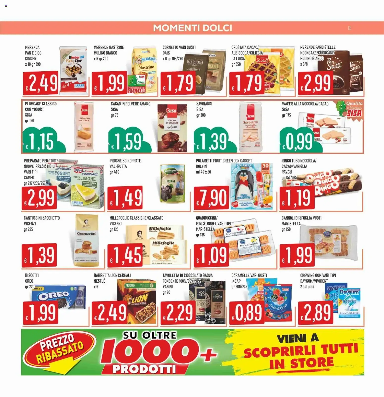 Nuovo SISA volantino Mercadò dal 09/07/2026 > offerte anteprima 🛍️ da 9 luglio a 22 luglio di 2026 - Pagina del volantino 11