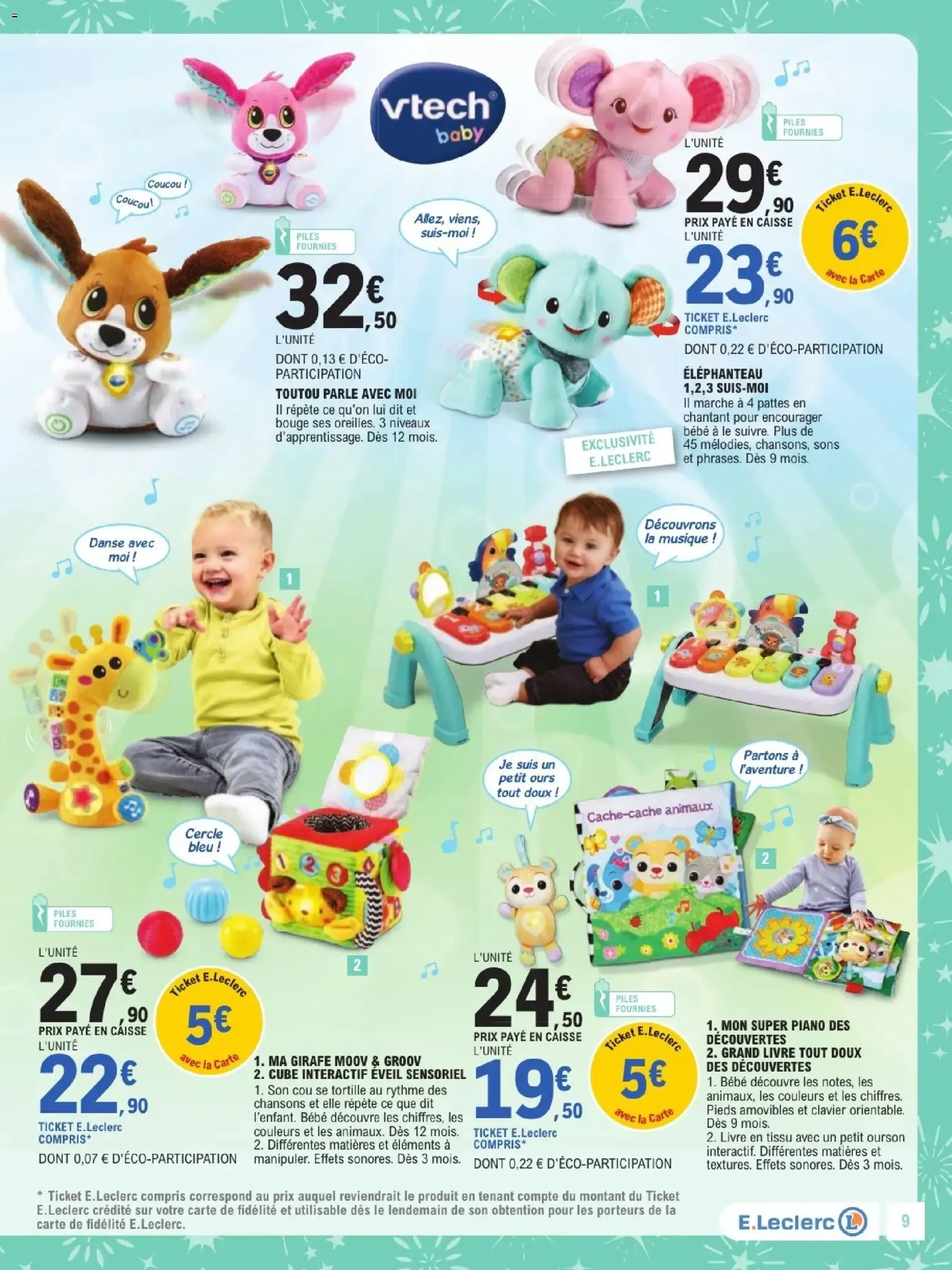 La Fabuleuse Fabrique des Jouets - E.Leclerc du 13 octobre au 5 décembre 2026 - Catalogue page 9