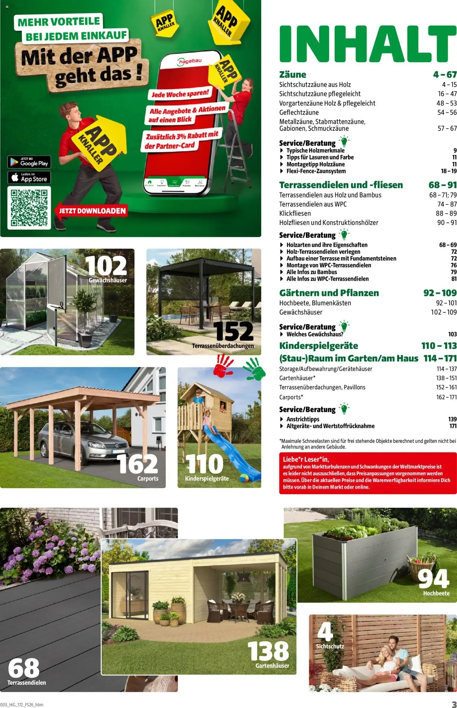 Hagebau Gartengestaltungsortiment (ab 02.03.2026) zum Blättern von 2. März bis 31. Dezember 2026 - Prospekt seite 3