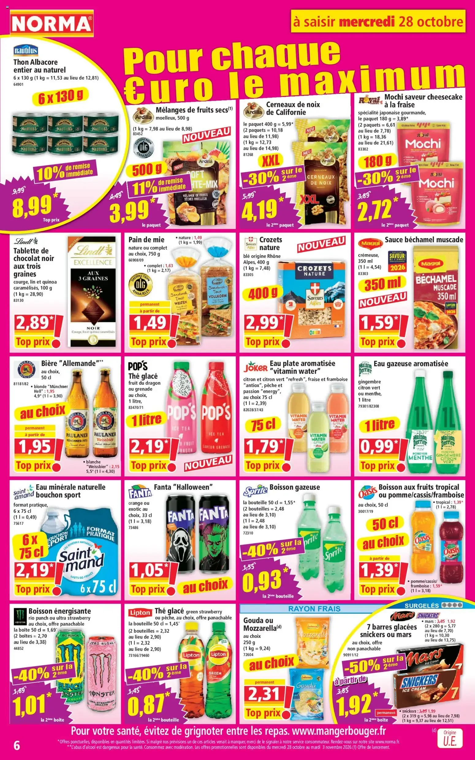 Norma catalogue à partir du 28/10/2026 - promo en ligne du 28 octobre au 3 novembre 2026 - Catalogue page 6