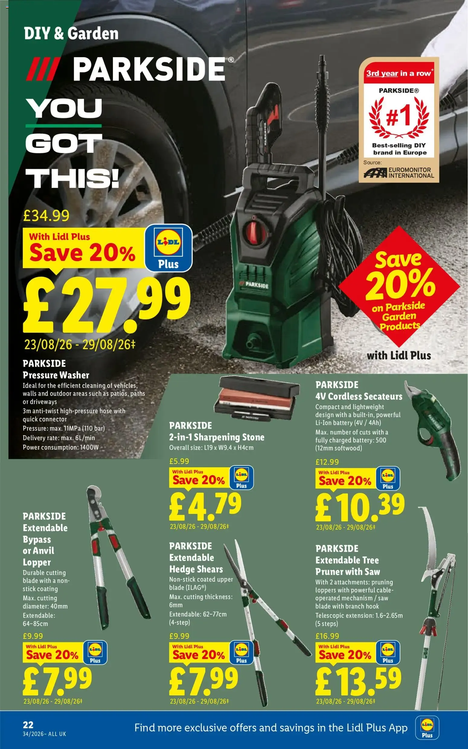 Weekly offers Lidl Wales (20/08/2026 - 26/08/2026) - Offers Online from 20 August to 26 August 2026 - Catalogue Page 26