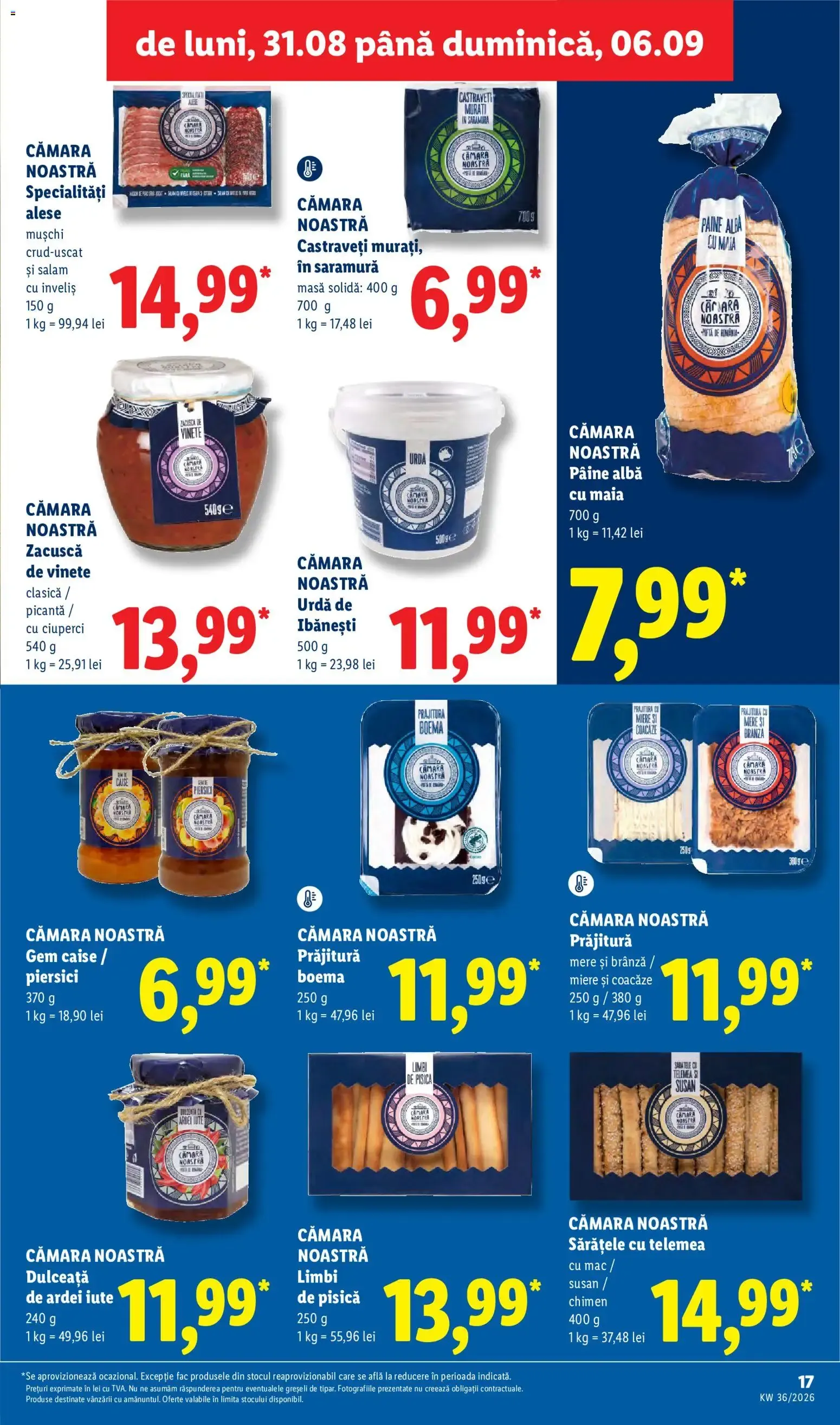 Catalog Catalog LIDL 31.08.2026 - Oferta și Revista online de la 31 august până la 6 septembrie 2026 - Revista Pagina 17