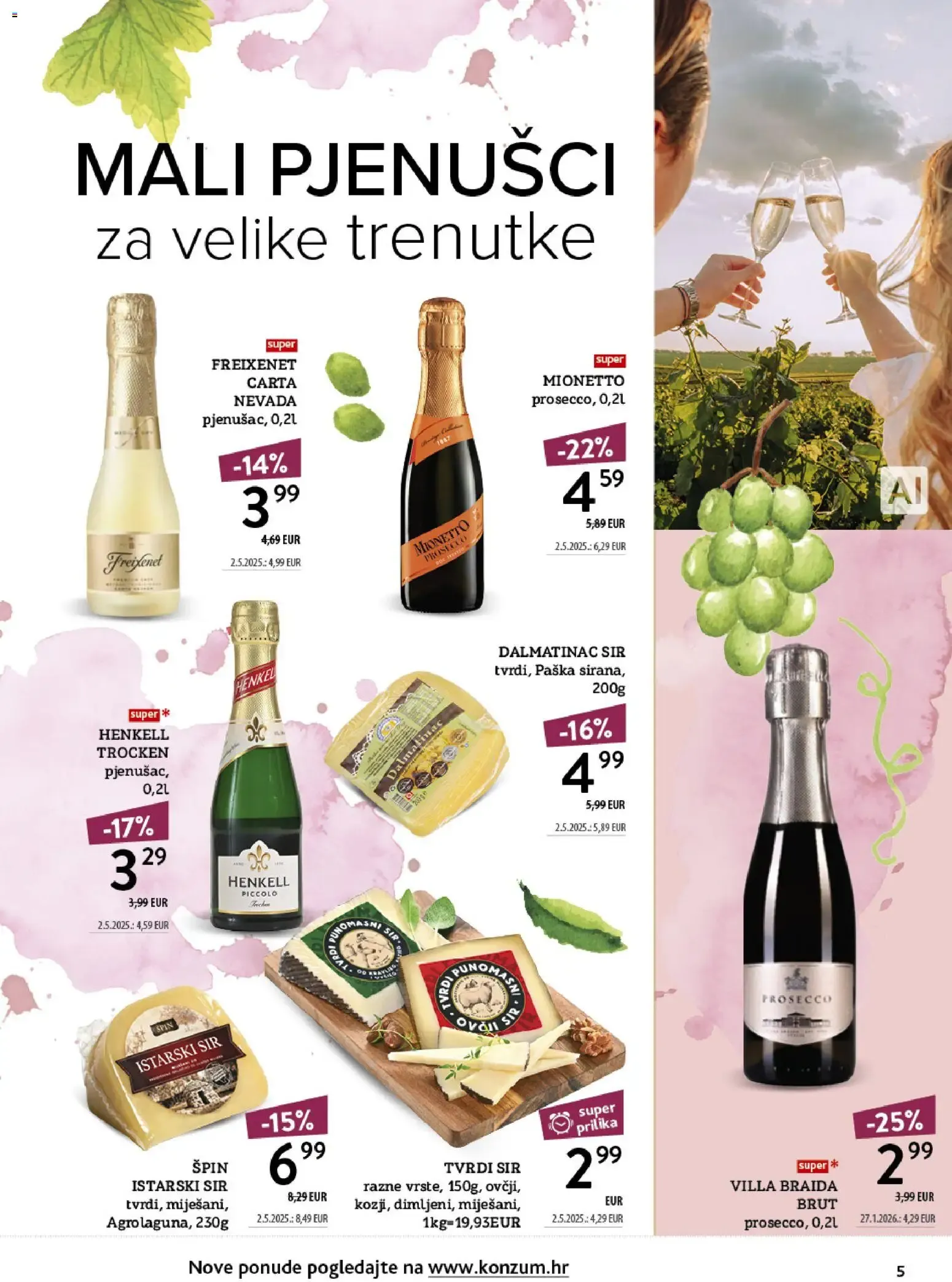 Katalog Konzum Katalog Vino od 12. listopada do 25. listopada 2026. - Pregled Stranica 5
