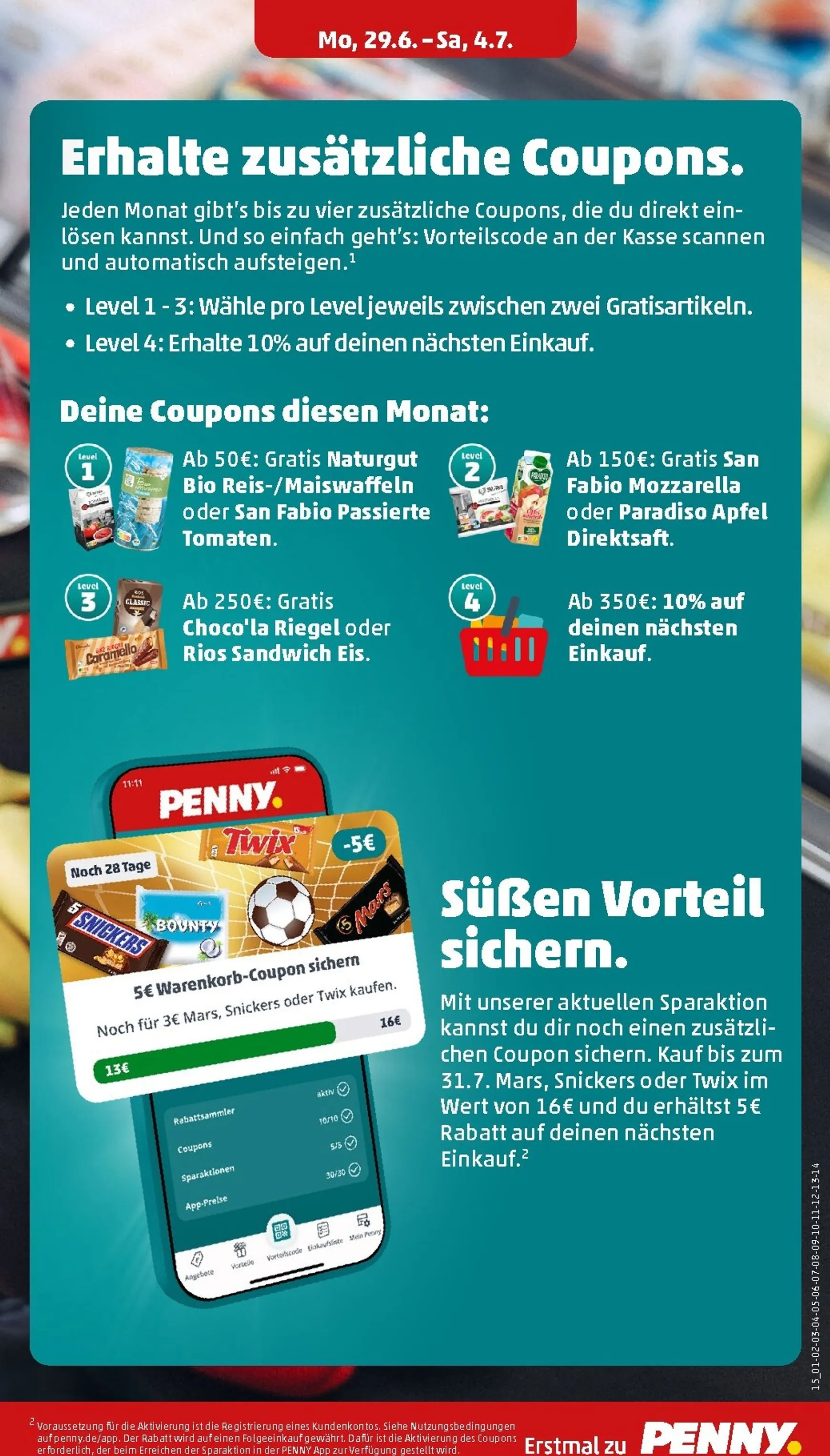 PENNY Prospekt nächste Woche – von Montag 29.06.2026 bis Samstag 04.07.2026 von 29. Juni bis 4. Juli 2026 - Prospekt seite 17