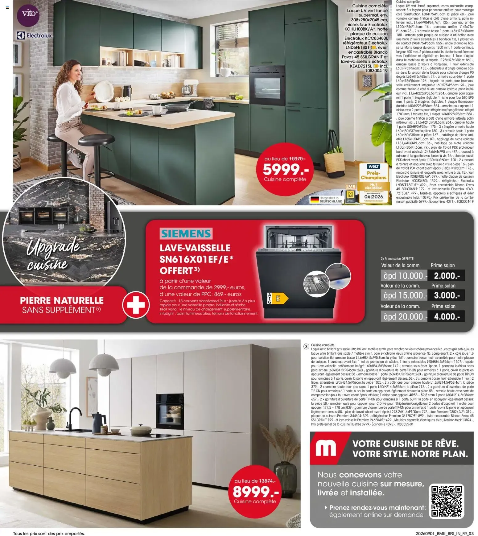 Möbel Martin: Salon de la Cuisine y Salon del Mueble Rembourré du 1 septembre au 30 septembre 2026 - Catalogue page 3