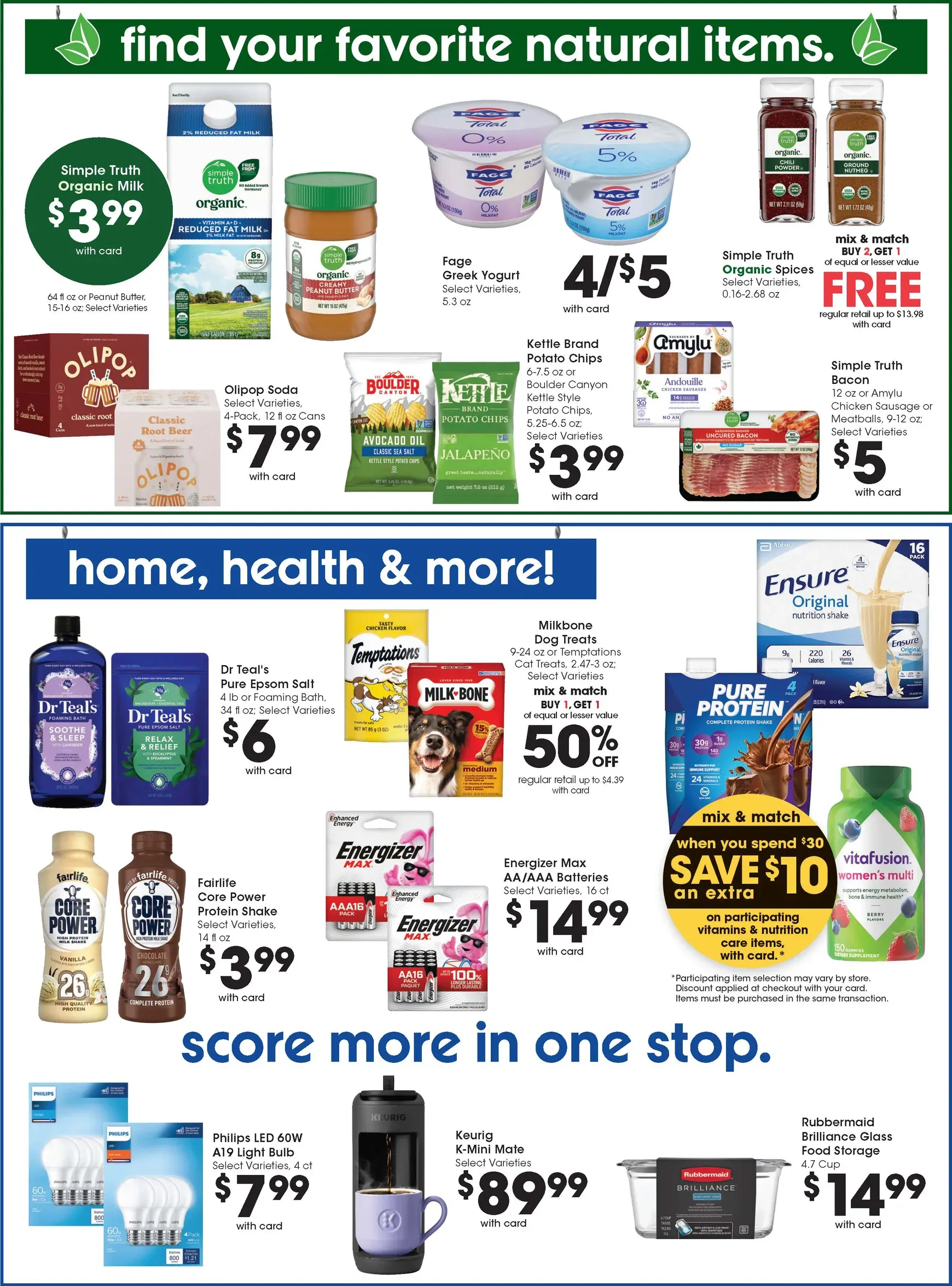 Weekly promotion Current Baker's leaflet valid from Wednesday 10/21/2026 to Tuesday 10/27/2026 spanning from October 21 to October 27 2026 - Page 10 for Catalogue 365