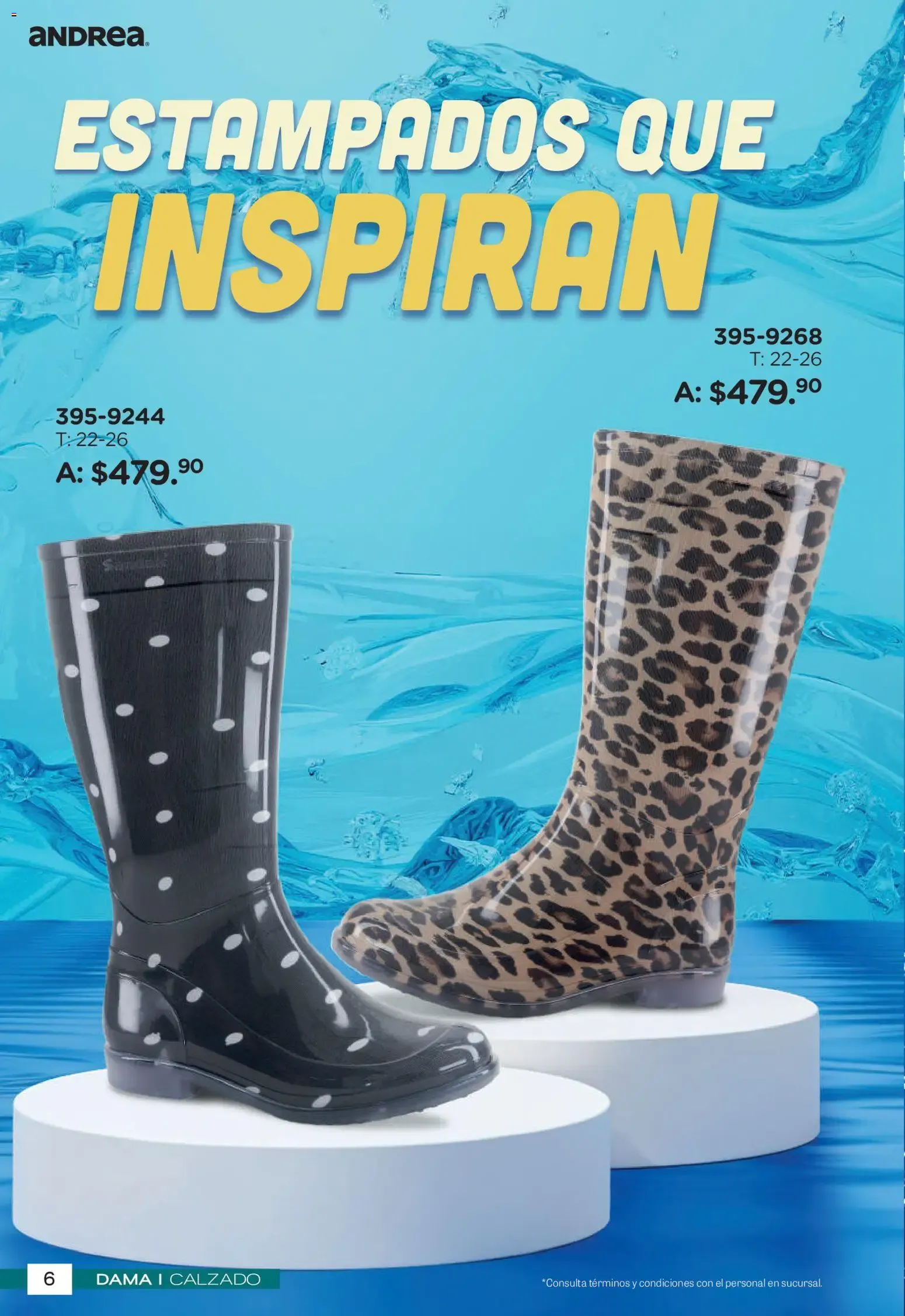 Catálogo de Andrea catálogo Botas de Lluvia 2026 - Catálogos en línea de 26/04 - 31/10 26 de abril al 31 de octubre 2026 - Pagina 6