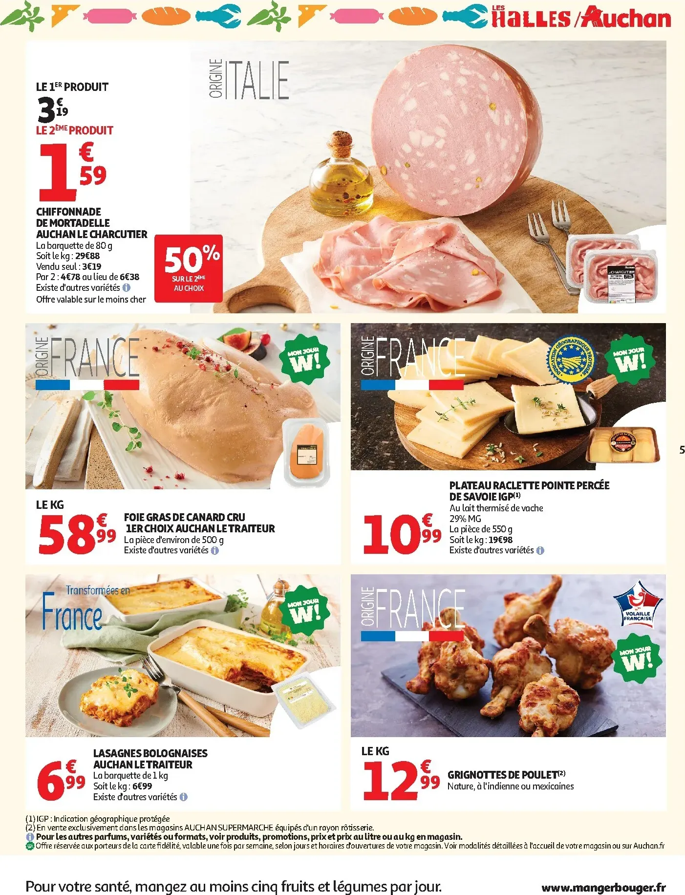 Current Auchan Supermarché leaflet valid from du mardi 20/10/2026 to du samedi 24/10/2026 du 20 octobre au 24 octobre 2026 - Catalogue page 5