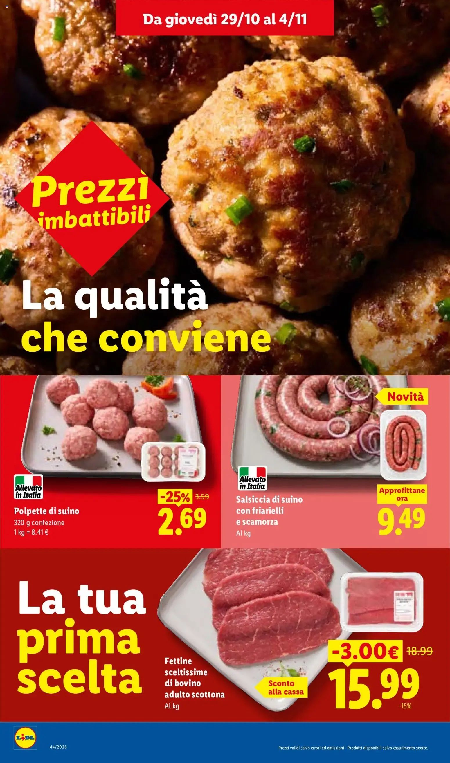 NUOVO LIDL volantino dal 29/10/2026 della prossima settimana da 29 ottobre a 4 novembre di 2026 - Pagina del volantino 8