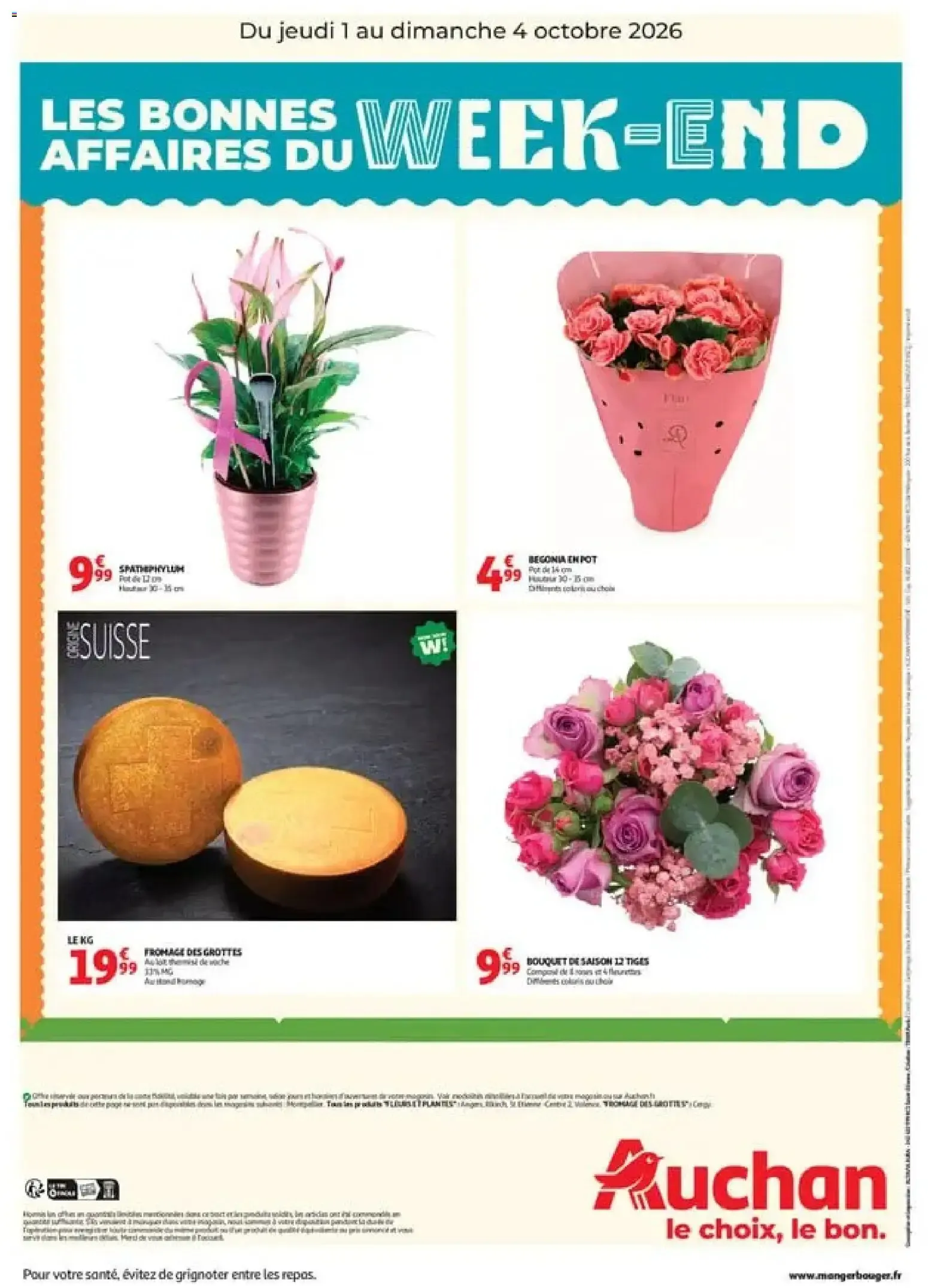 LES HALLES / Auchan LES BONNES AFFAIRES DU WEEK-END du 1 octobre au 4 octobre 2026 - Catalogue page 2