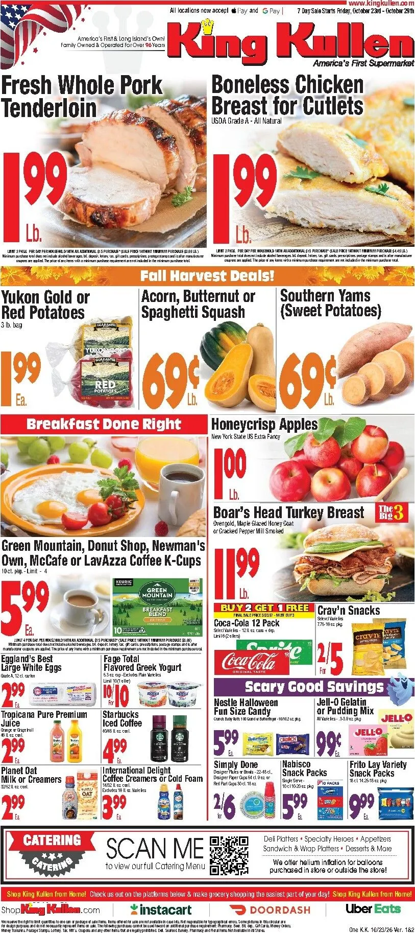 King Kullen Sales Flyer