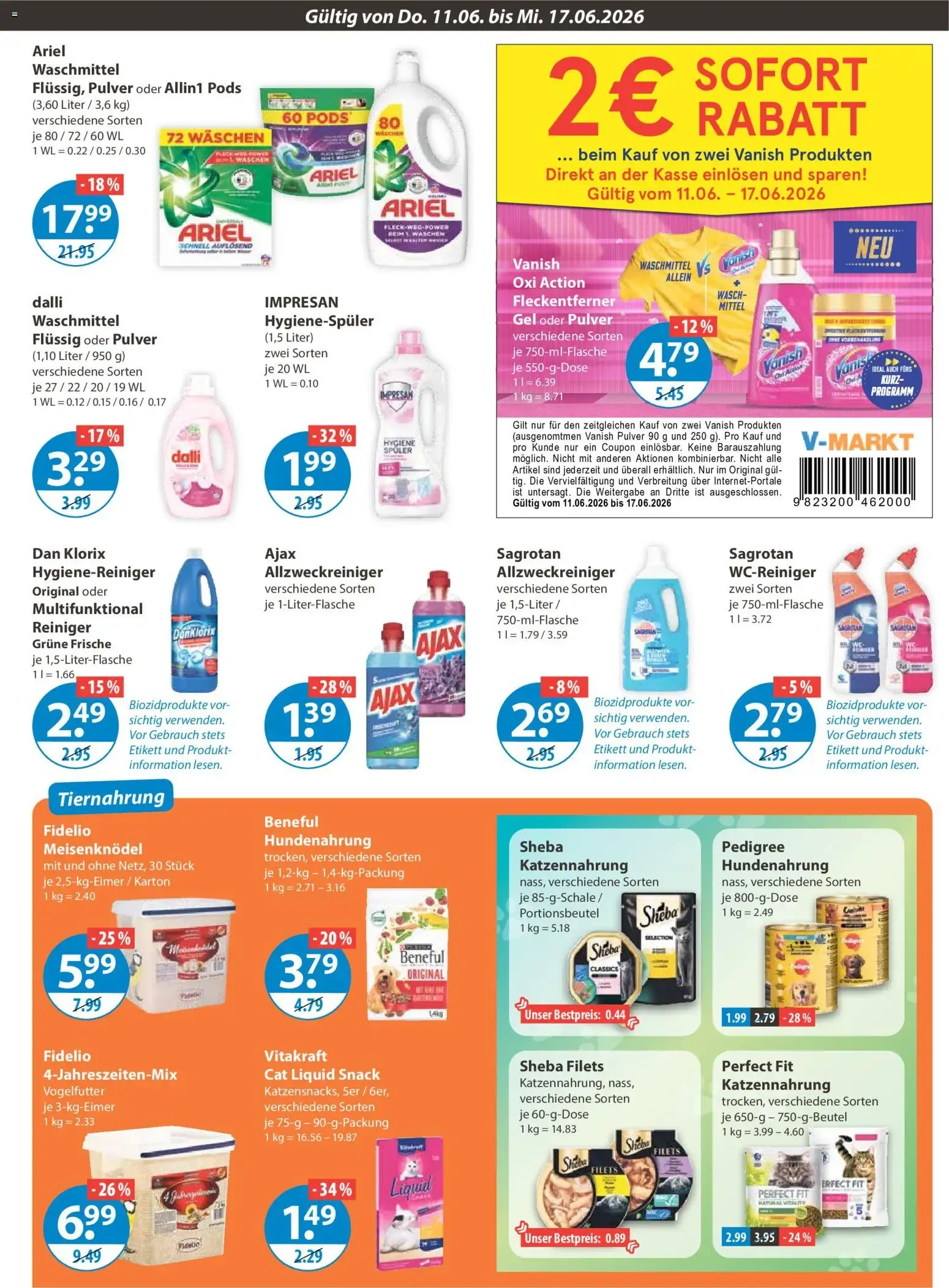 V-Markt Angebote vom 11.06.2026 – Angebote online von 11. Juni bis 17. Juni 2026 - Prospekt seite 11