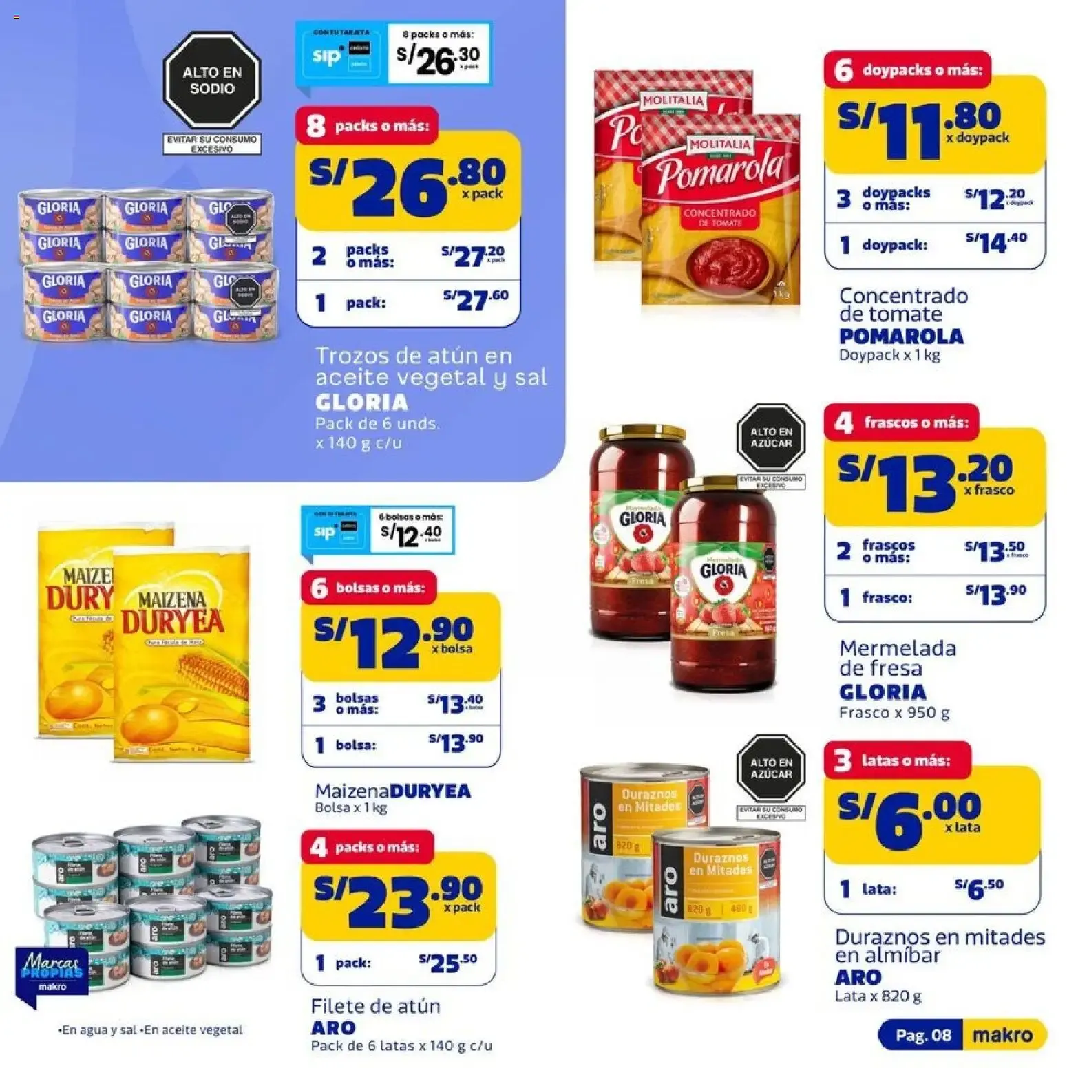 Catalogo de Makro Ahorro: El aliado para tu negocio 13 de agosto al 26 de agosto 2026 - Pag 8