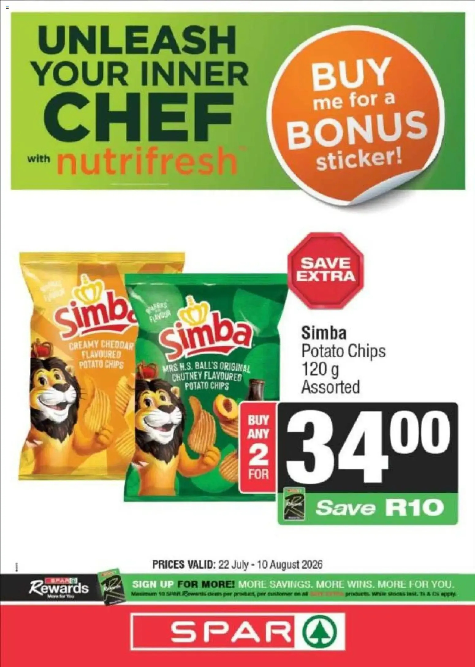 Spar Specials (22/07/2026 - 10/08/2026) Online from 22 July to 10 August 2026 - Catalogue Page 8