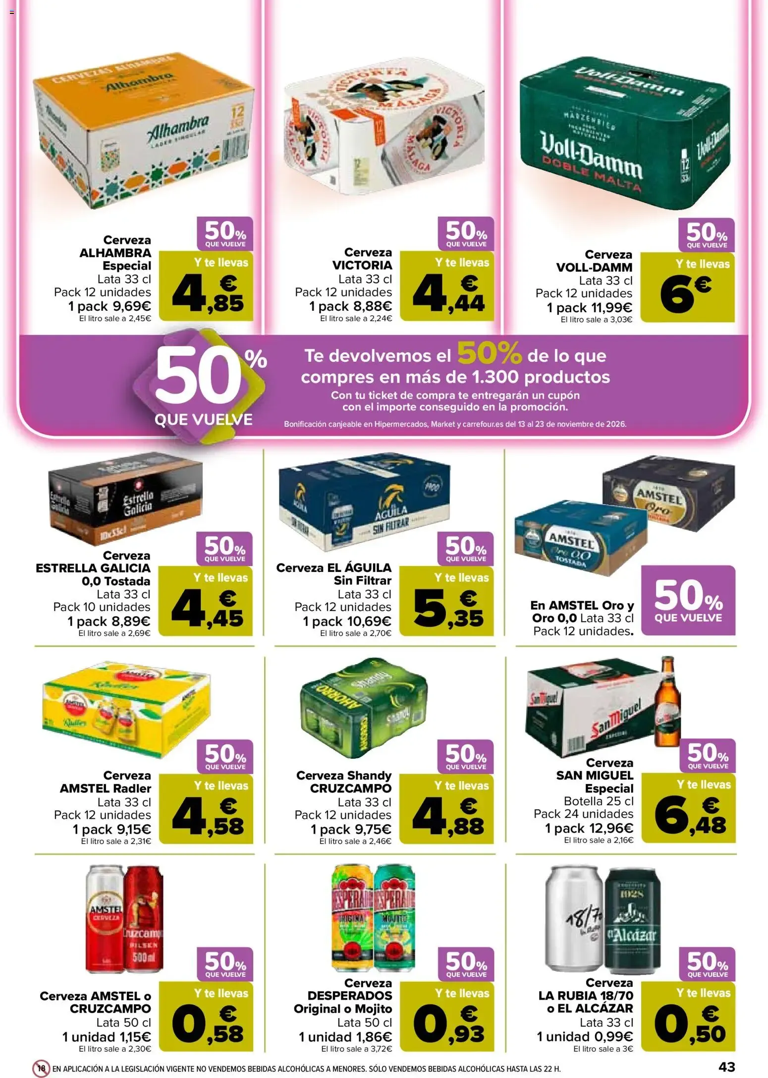 Catálogo de Carrefour folleto del 27/10/2026 | Catálogo 27 de octubre al 12 de noviembre 2026 - Página 46
