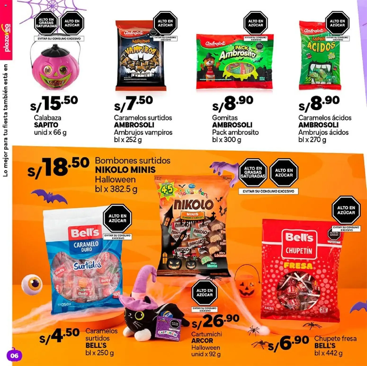 Catalogo de Catálogo Plaza Vea - Díptico Halloween online del 12/10/2026 12 de octubre al 1 de noviembre 2026 - Pag 6