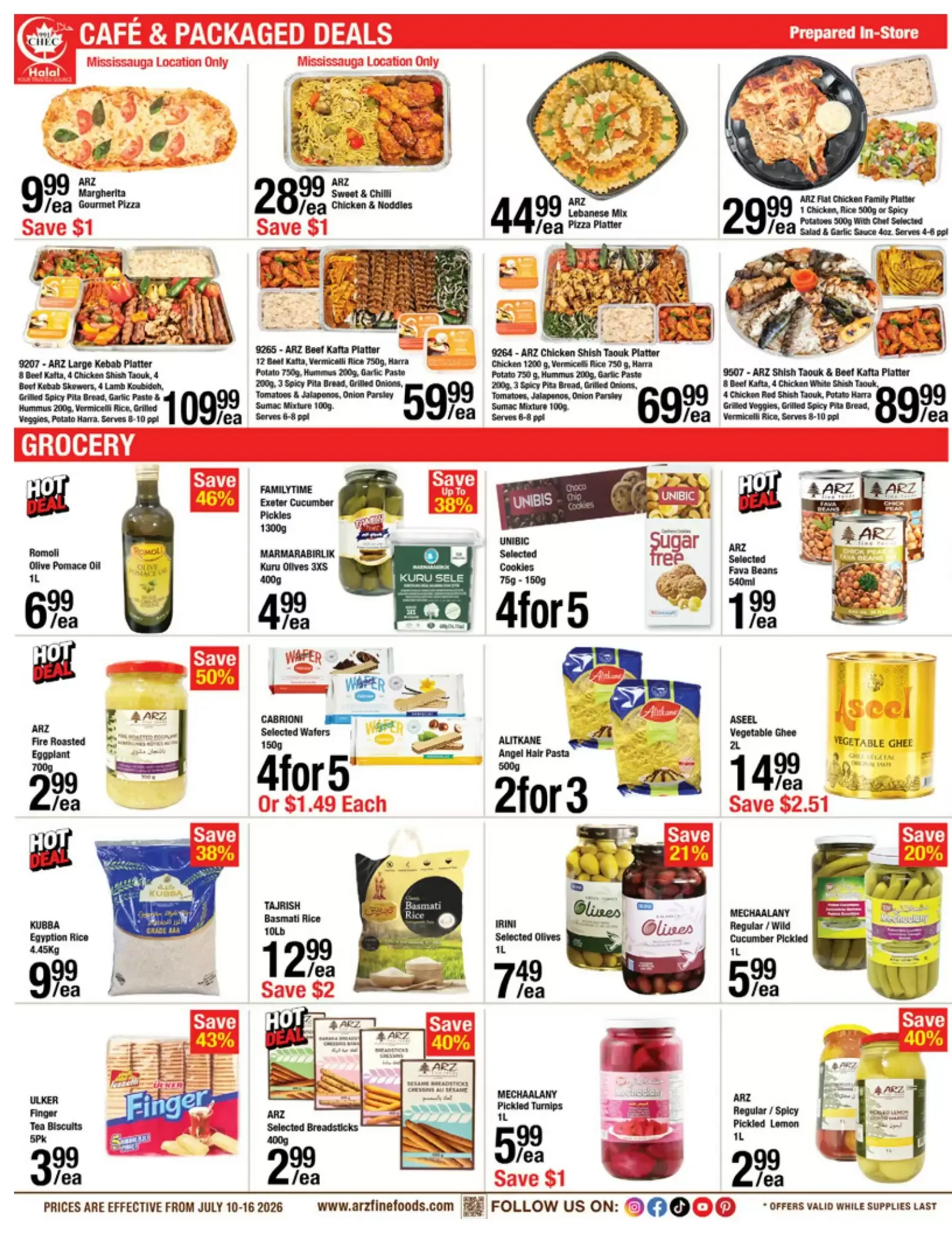 Arz Fine Foods flyer week 28 from July 10 to July 16 2026 - flyer page 2