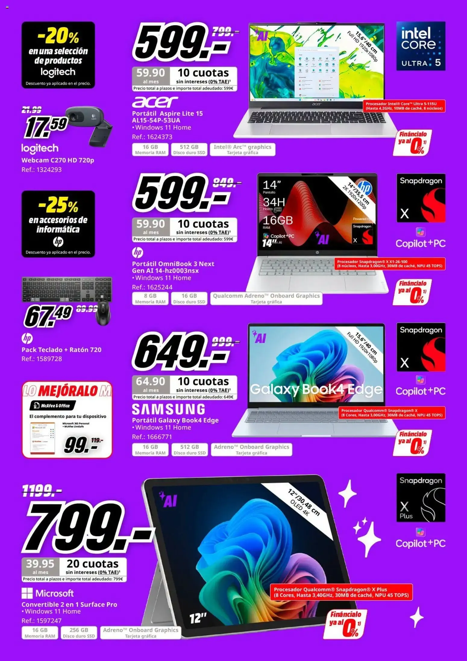 Catálogo de Media Markt Vuelta al Cole 26/08/2026 - 07/09/2026 26 de agosto al 7 de septiembre 2026 - Página 33