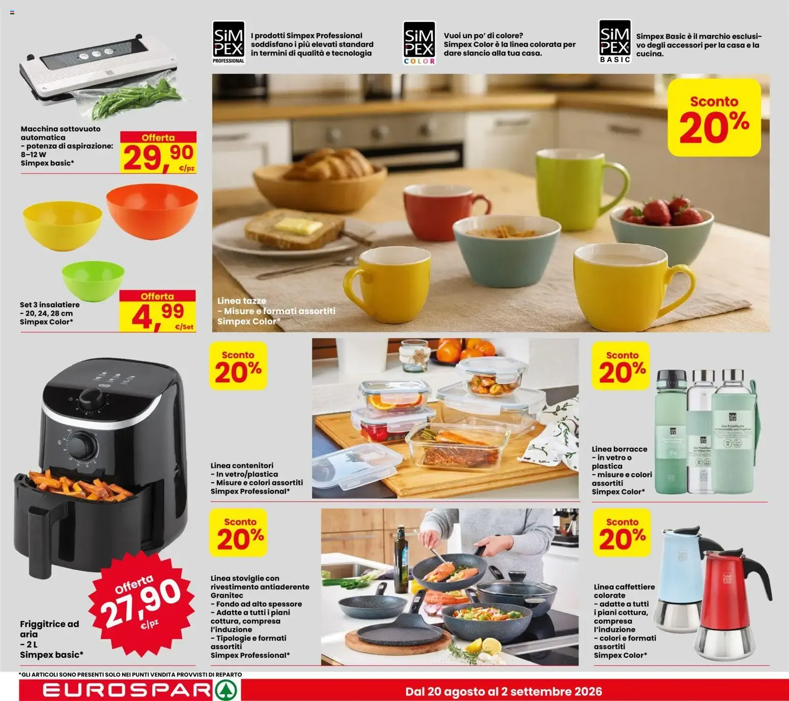 Eurospar: Il gusto del risparmio! da 20 agosto a 2 settembre di 2026 - Pagina del volantino 16