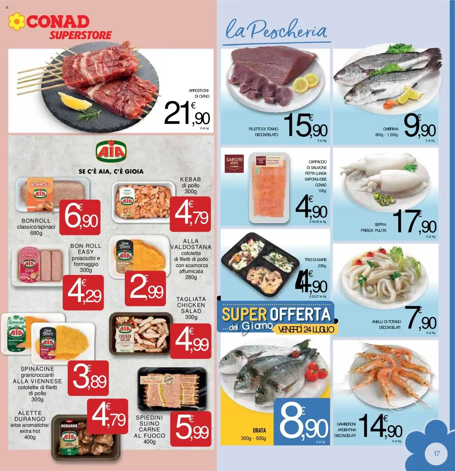 Volantino Conad dal 15/07/2026 > Anteprima da 15 luglio a 26 luglio di 2026 - Pagina del volantino 17