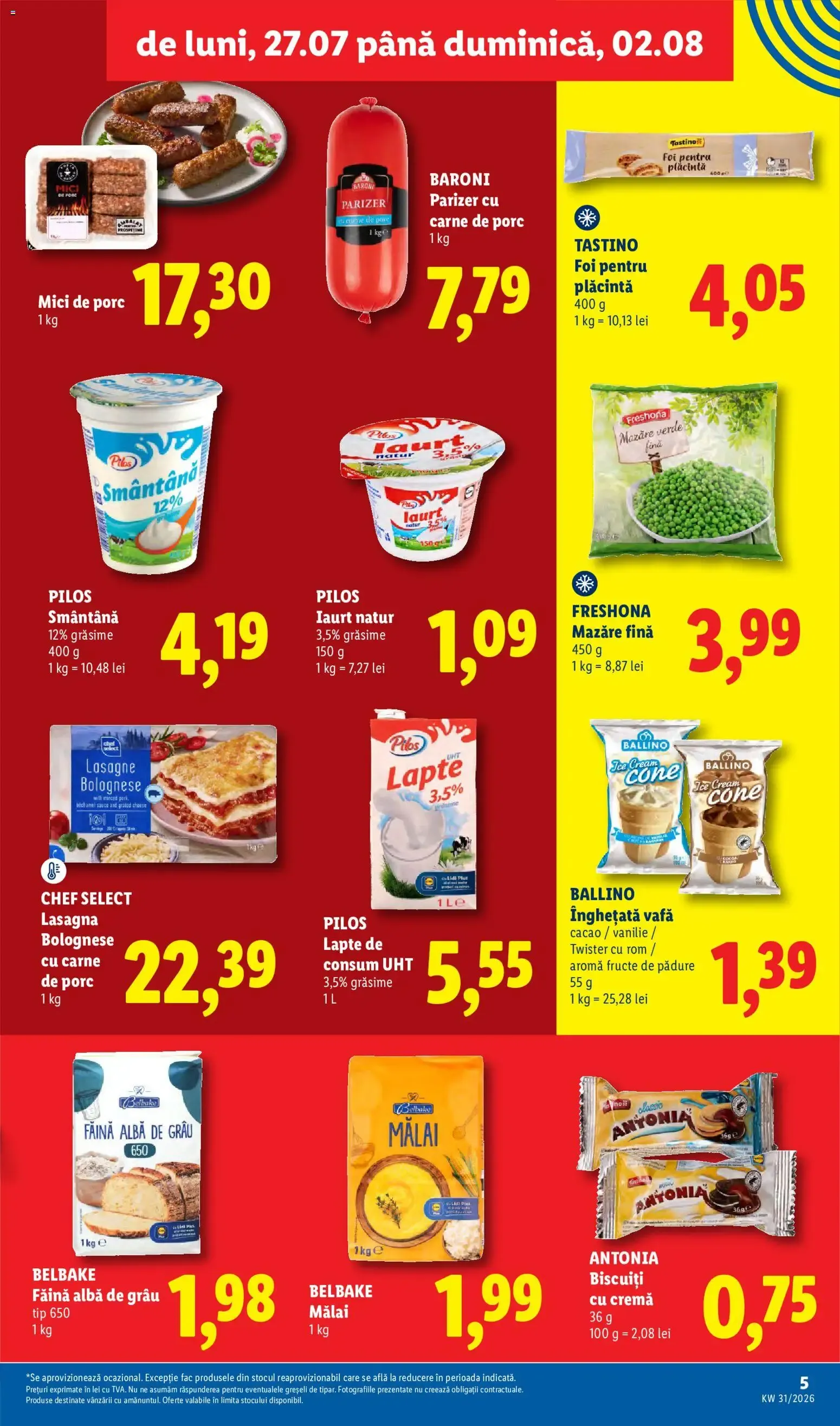 Catalog Catalog LIDL 27.07.2026 - Oferta și Revista online de la 27 iulie până la 2 august 2026 - Revista Pagina 5