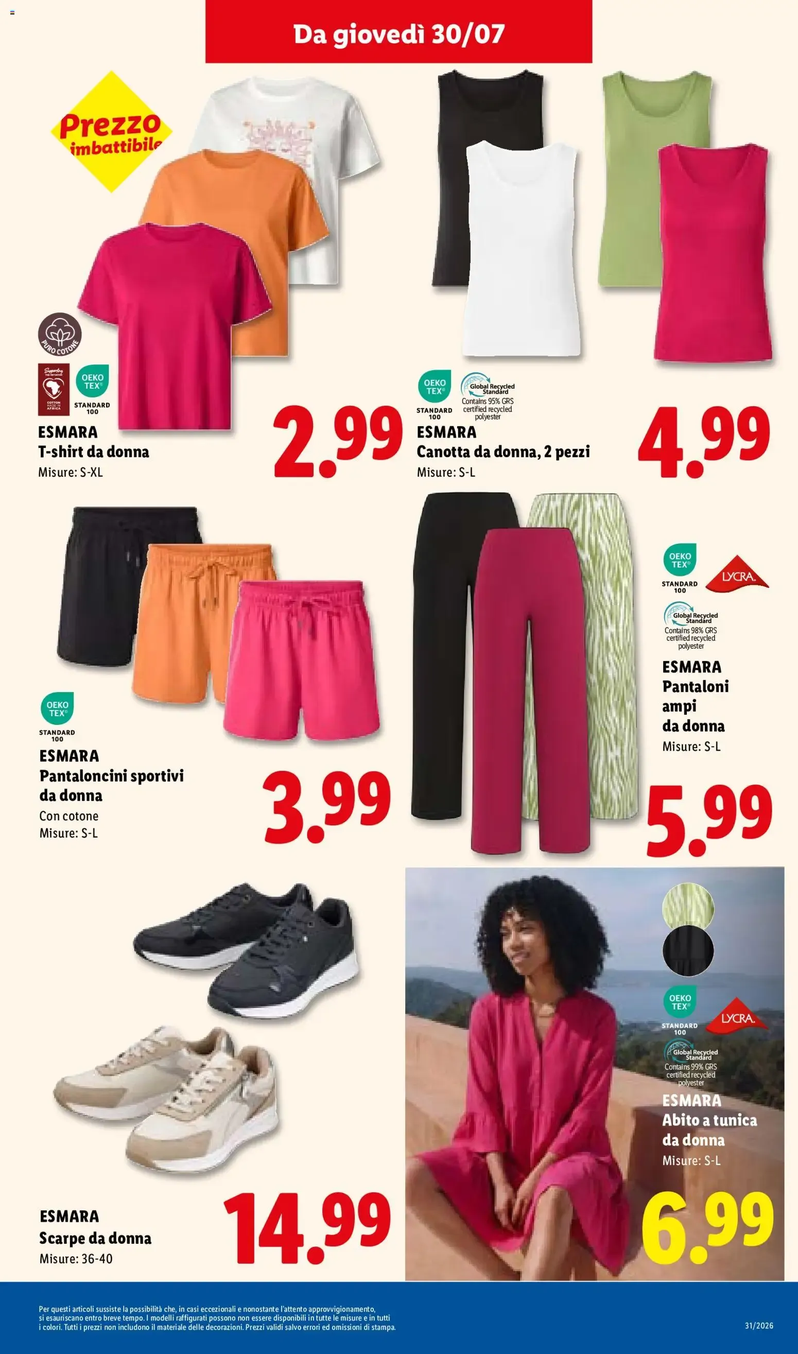 LIDL: L'estate del risparmio da 30 luglio a 5 agosto di 2026 - Pagina del volantino 25