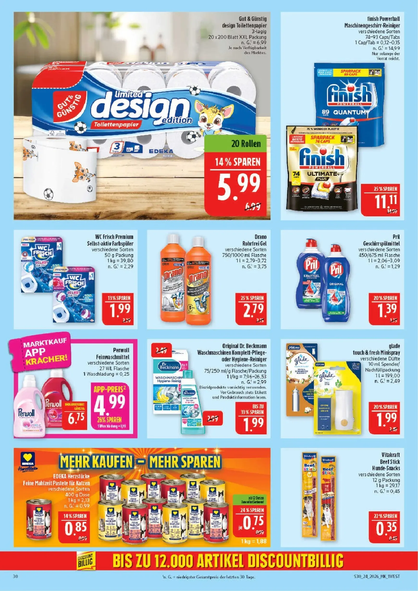 Marktkauf Prospekt – von Montag 08.06.2026 bis Samstag 13.06.2026 von 8. Juni bis 13. Juni 2026 - Prospekt seite 30