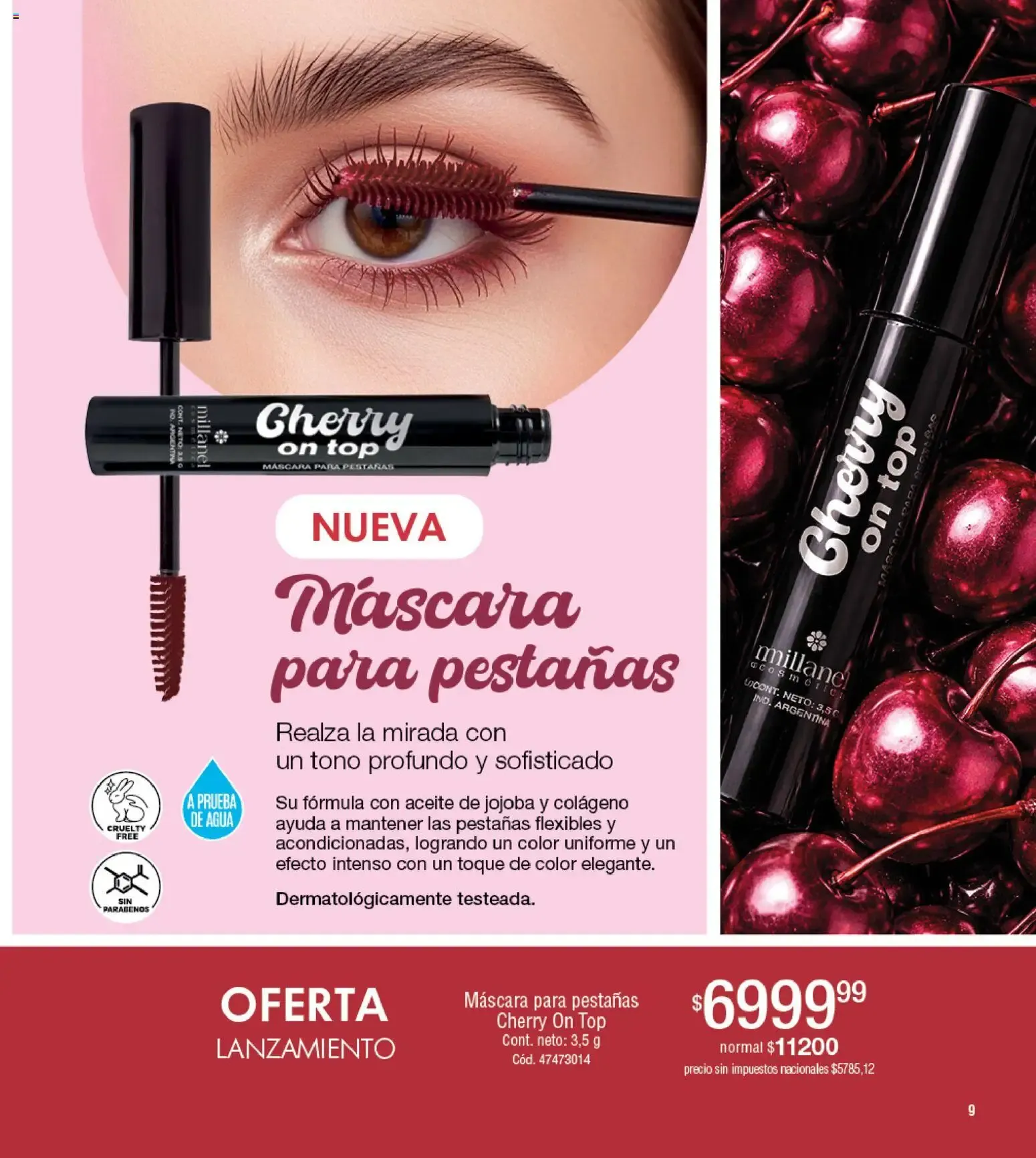 Ofertas de Millanel - Compartí belleza, celebrá amistad! 20 de julio al 20 de julio 2026 - Página 9 del catálogo