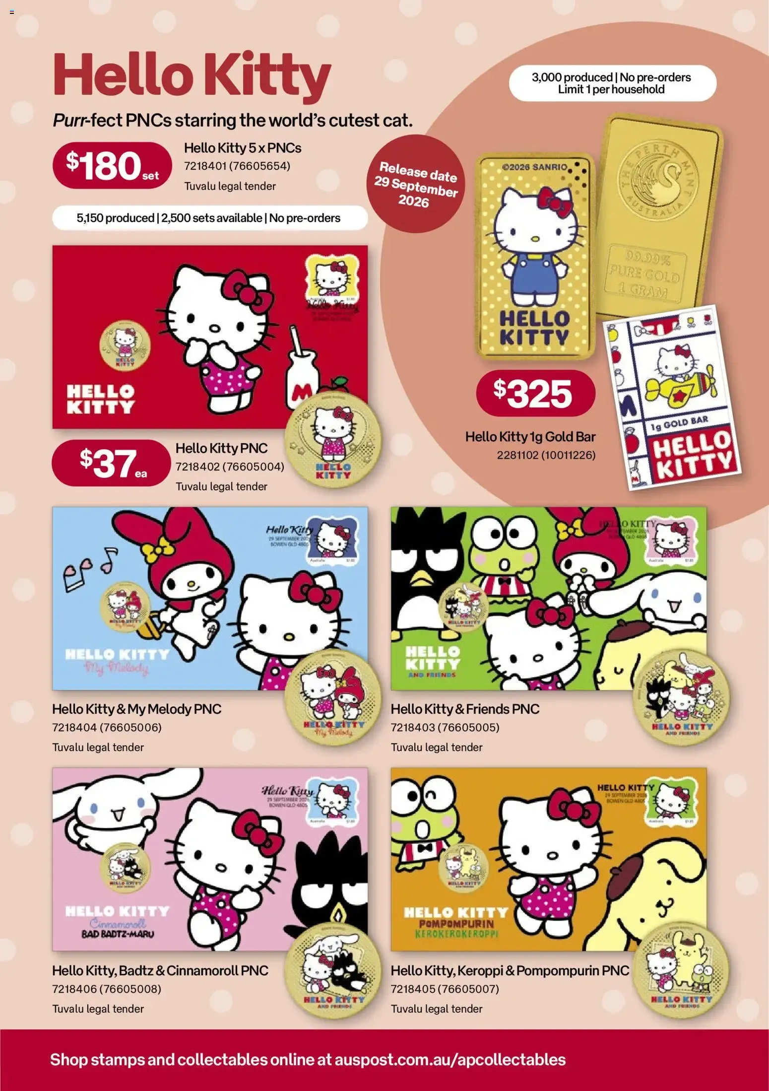 Stamp Bulletin - Catalogue valid from 1 September to 20 October 2026 - page 2