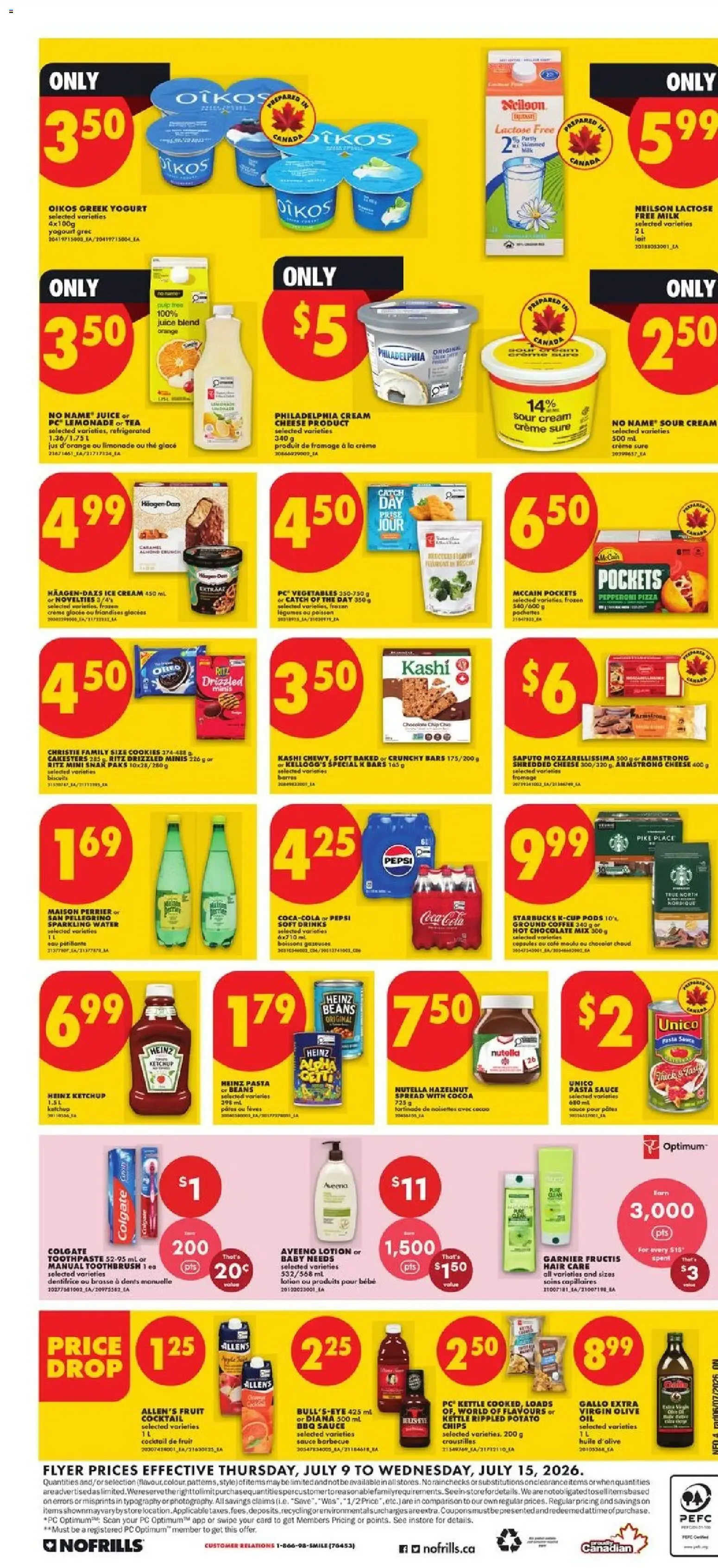 No Frills weekly flyer - ON from Jul 9, 2026 > weekly specials & deals from July 9 to July 15 2026 - flyer page 4