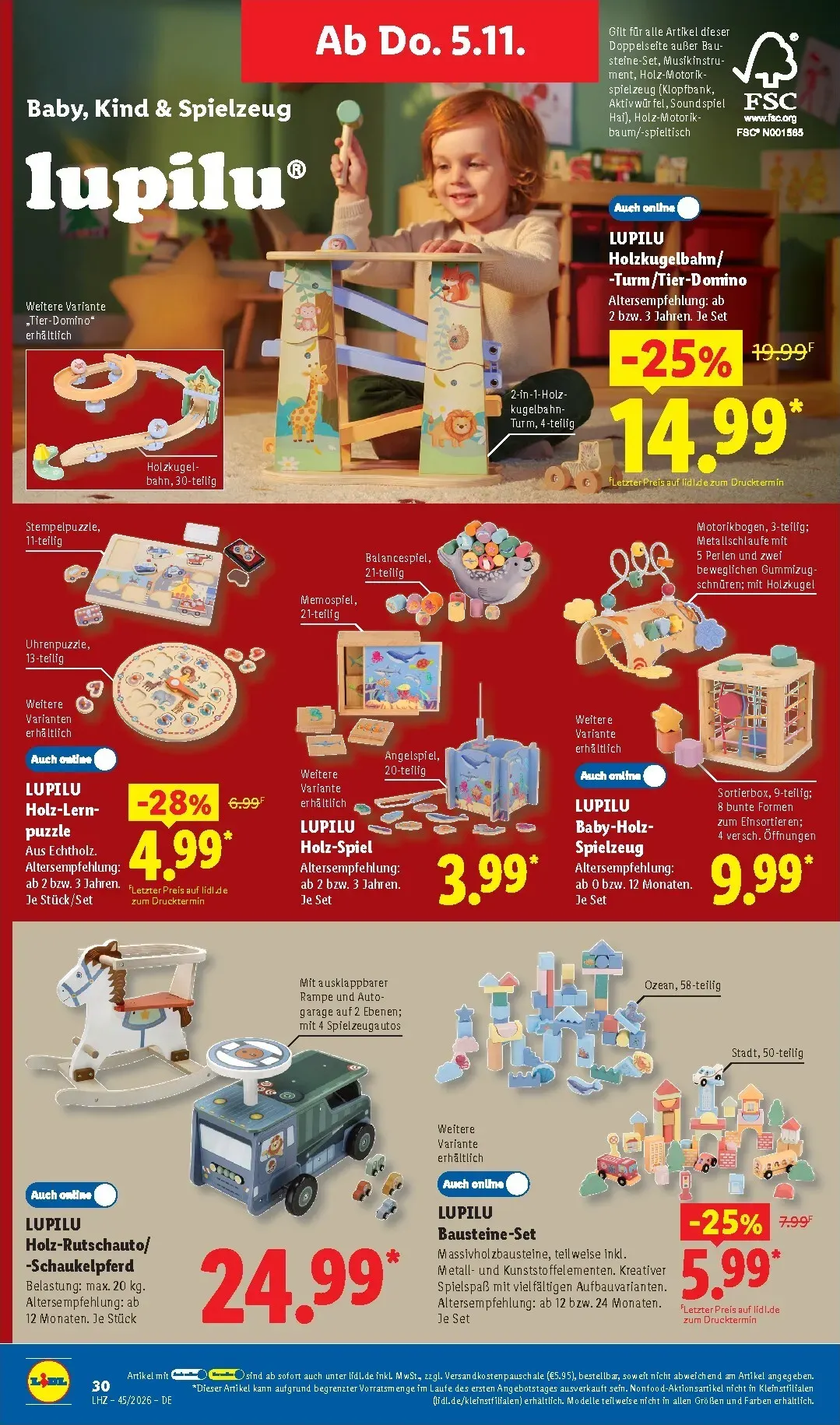 Lidl - Nonfood Prospekt nächste Woche – von Montag 02.11.2026 bis Samstag 07.11.2026 von 2. November bis 7. November 2026 - Prospekt seite 20