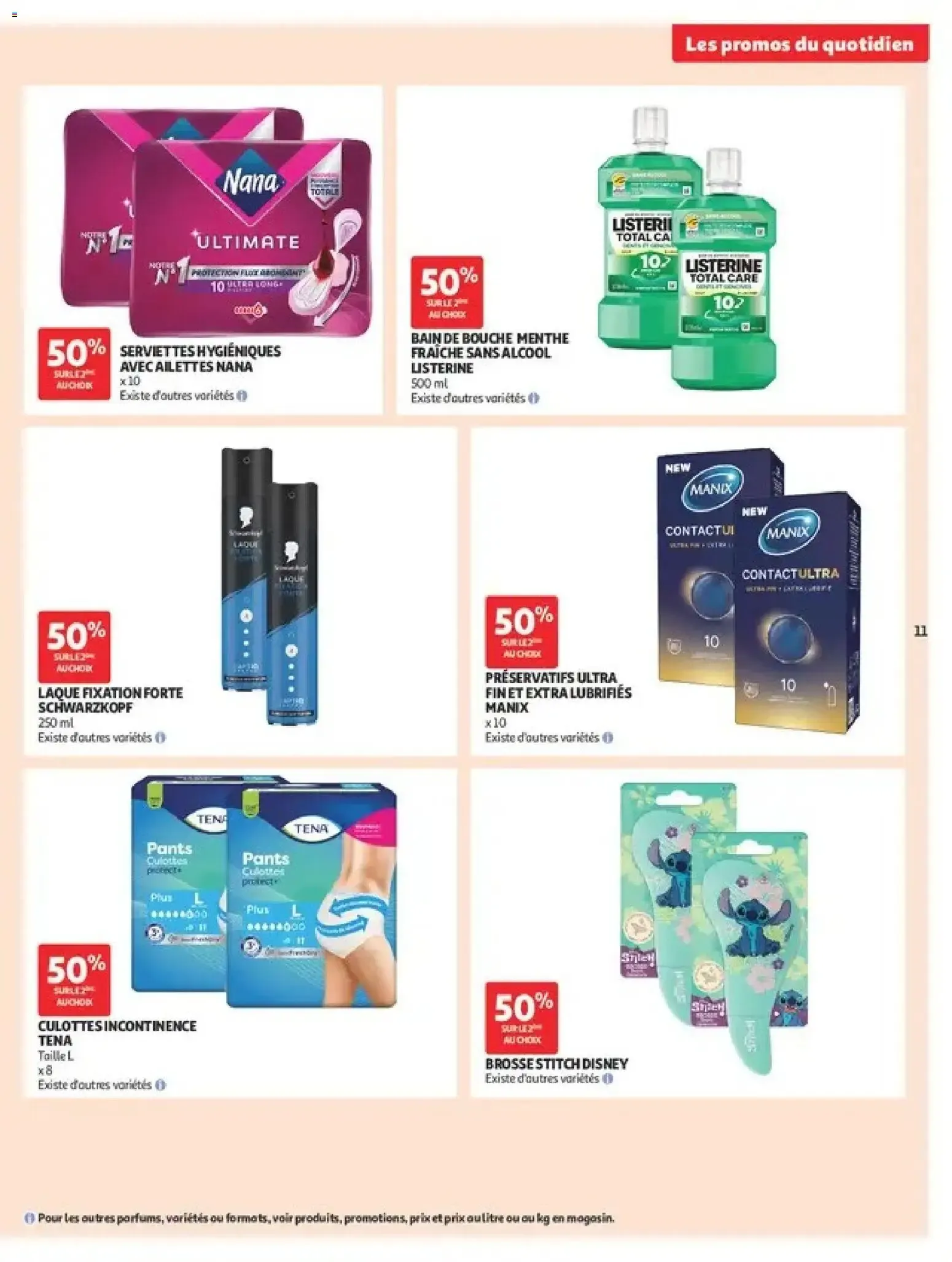 Auchan Les promos du moment à partir du 01/09/2026 - promo en ligne du 1 septembre au 13 septembre 2026 - Catalogue page 11