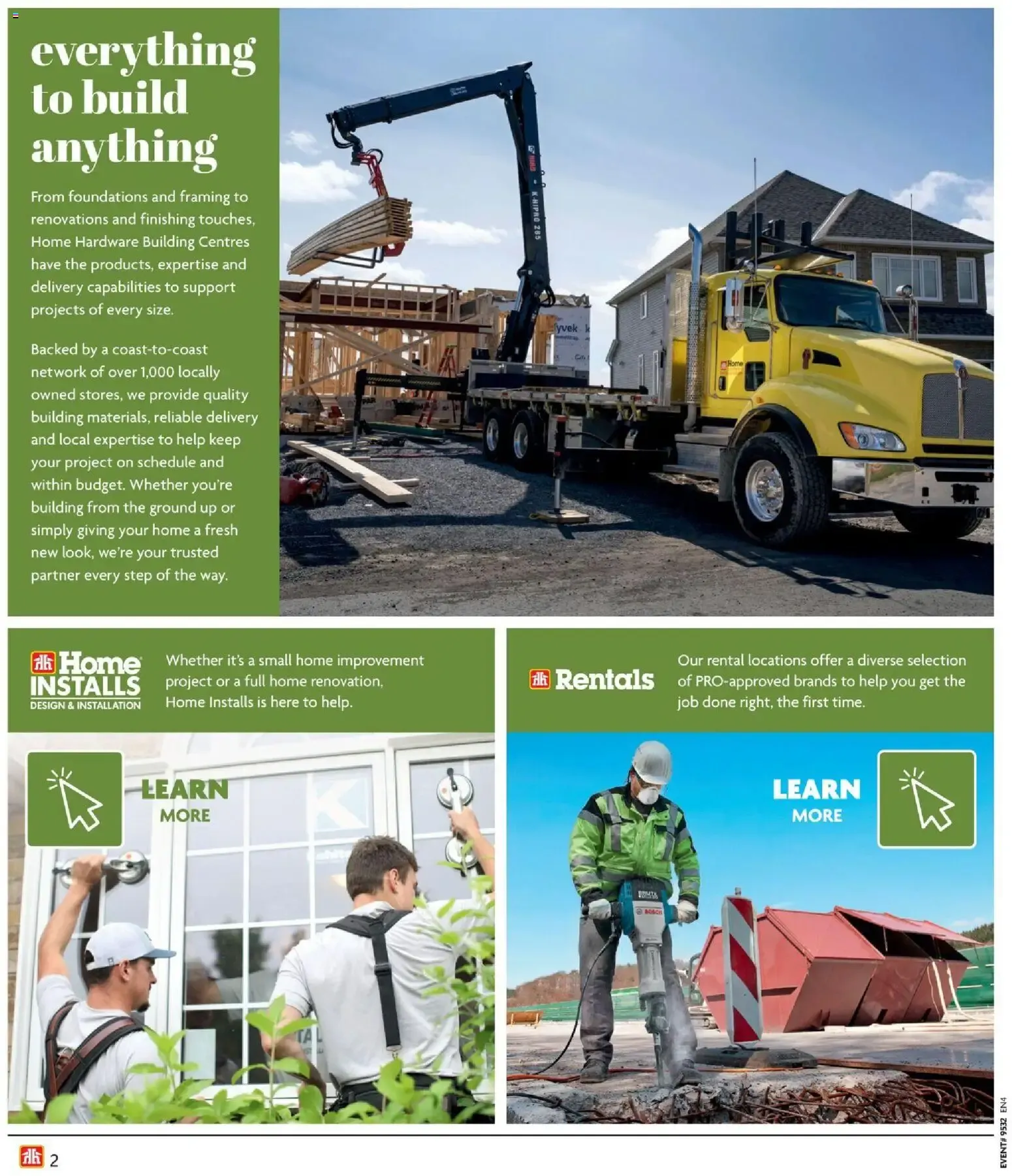 Home Hardware flyer - Building guide from Oct 1, 2026 > weekly specials & deals from October 1 to January 30 2027 - flyer page 2