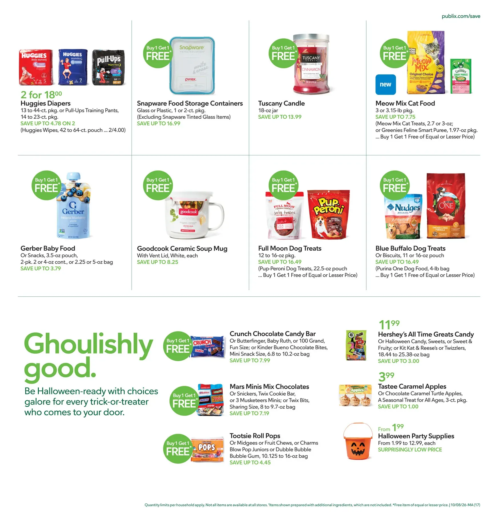 Weekly ad Current Publix leaflet valid from Thursday 10/08/2026 to Wednesday 10/14/2026 from October 8 to October 14 2026 - Page 17